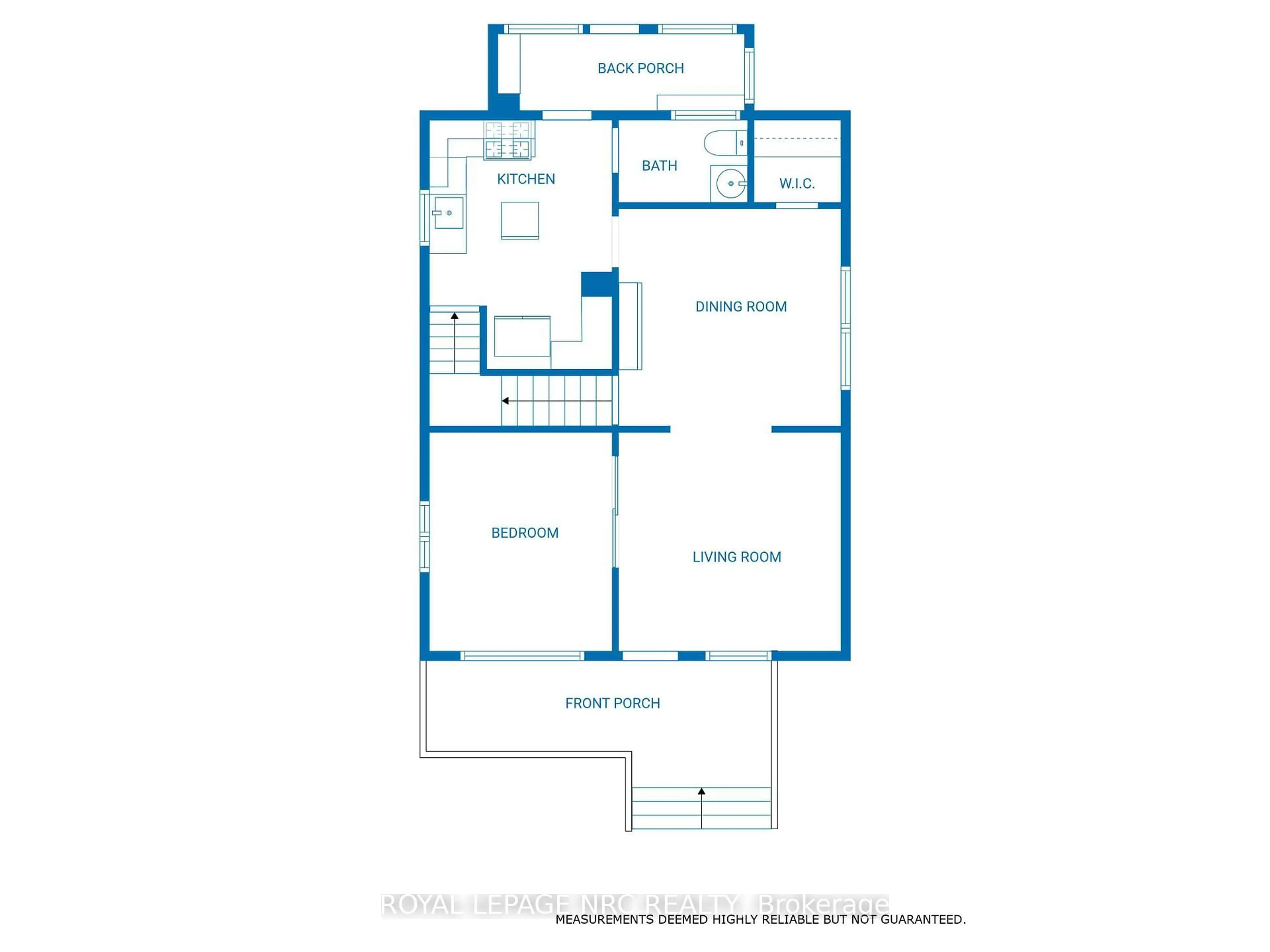 Floor plan for 178 Lake St, St. Catharines Ontario L2R 5Y9