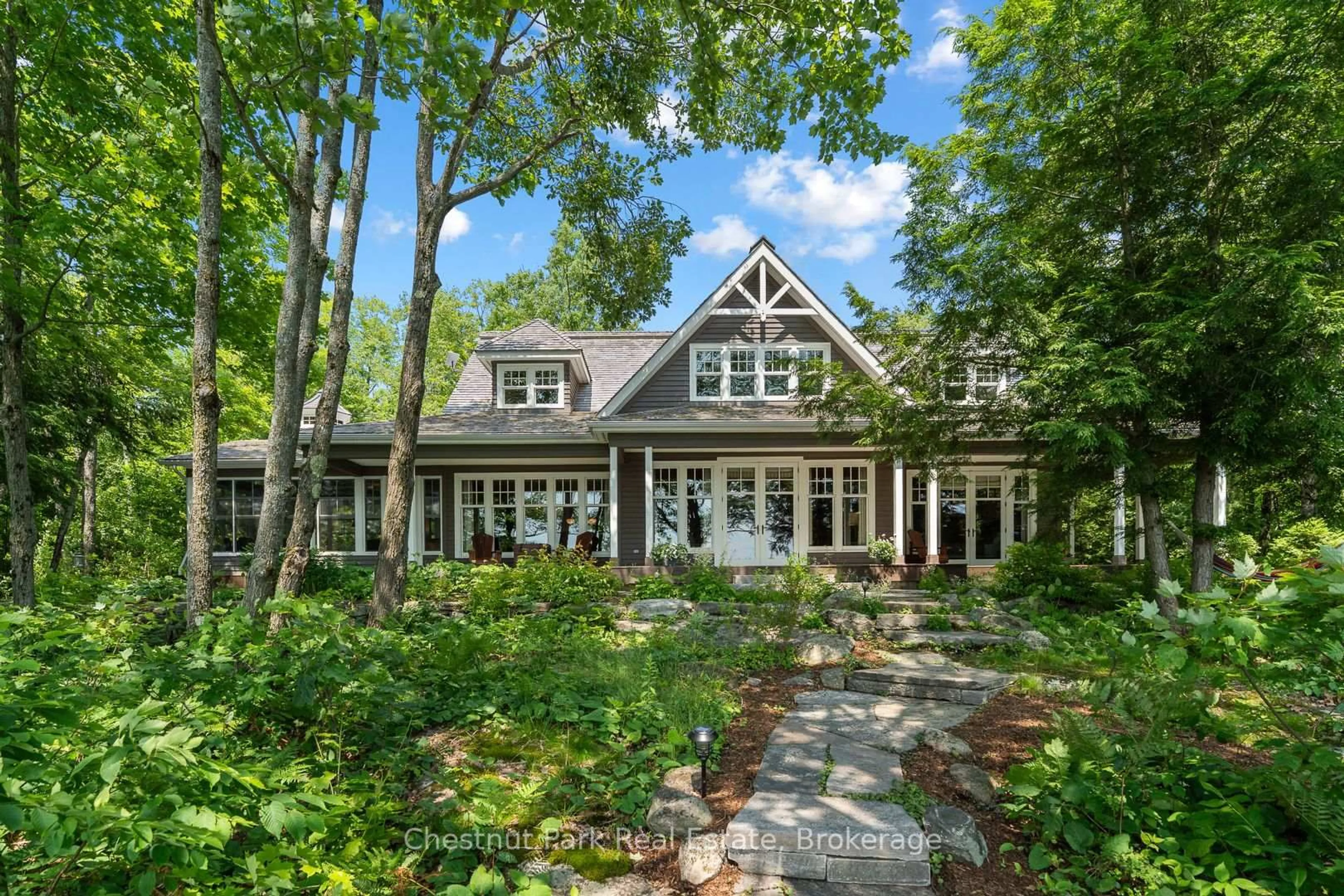 Home with brick exterior material, unknown for 4805 Muskoka 169 Rd #17, Muskoka Lakes Ontario P0B 1H0