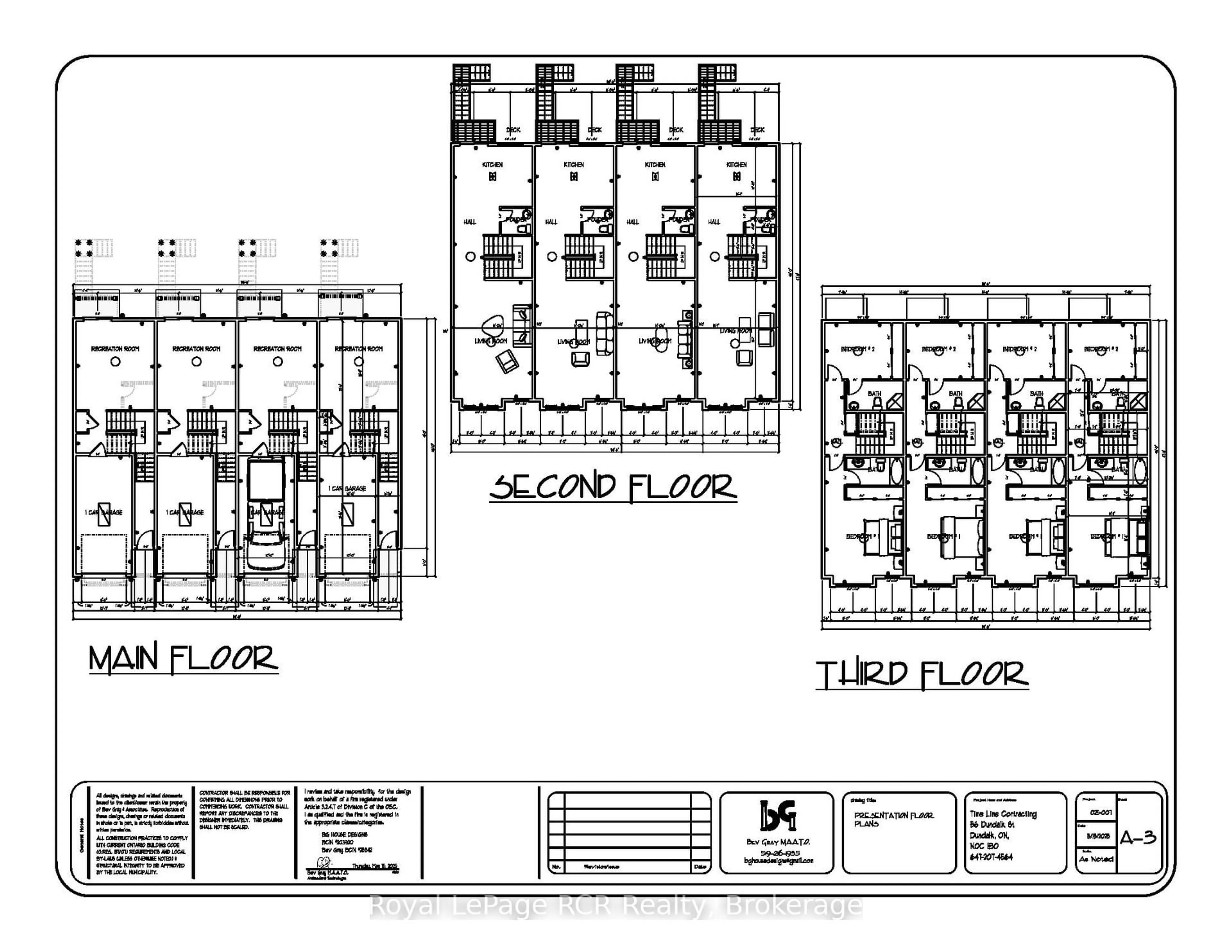 Floor plan for 56 A Dundalk St, Southgate Ontario N0C 1B0