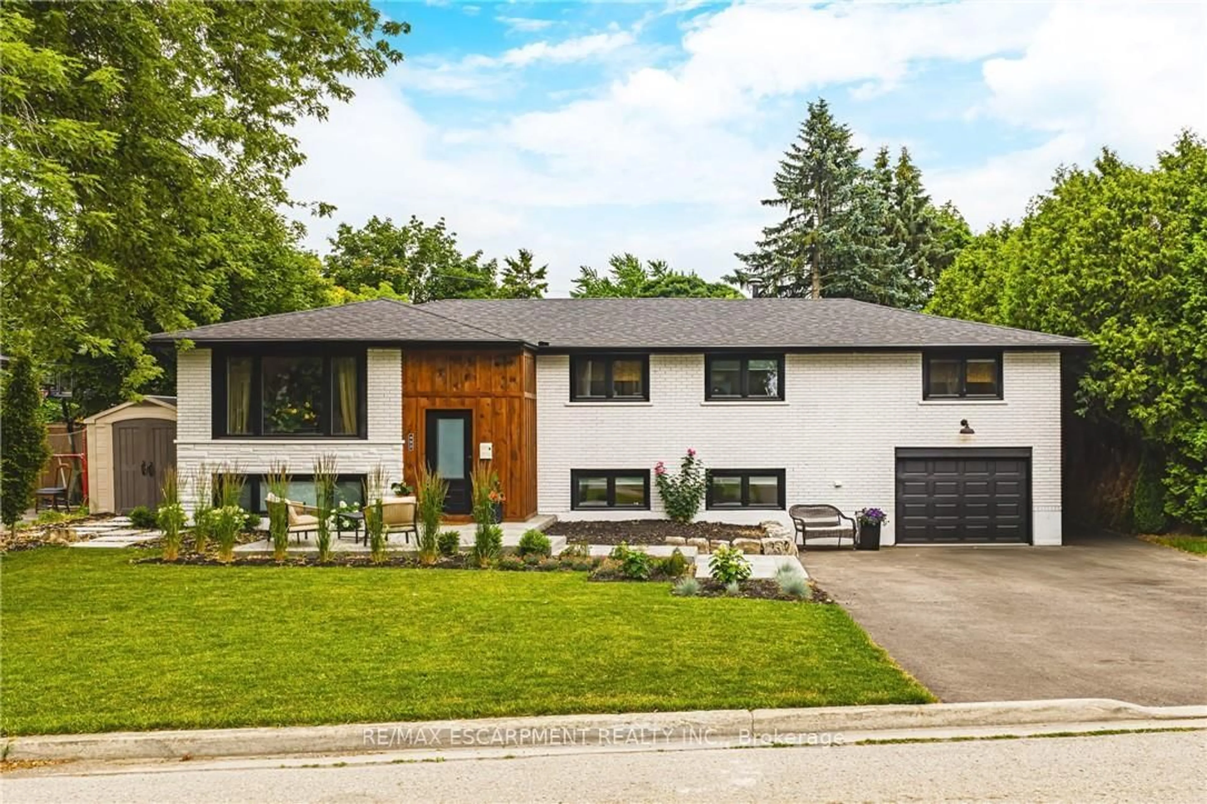 Home with brick exterior material, street for 452 John Frederick Dr, Hamilton Ontario L9G 2R2