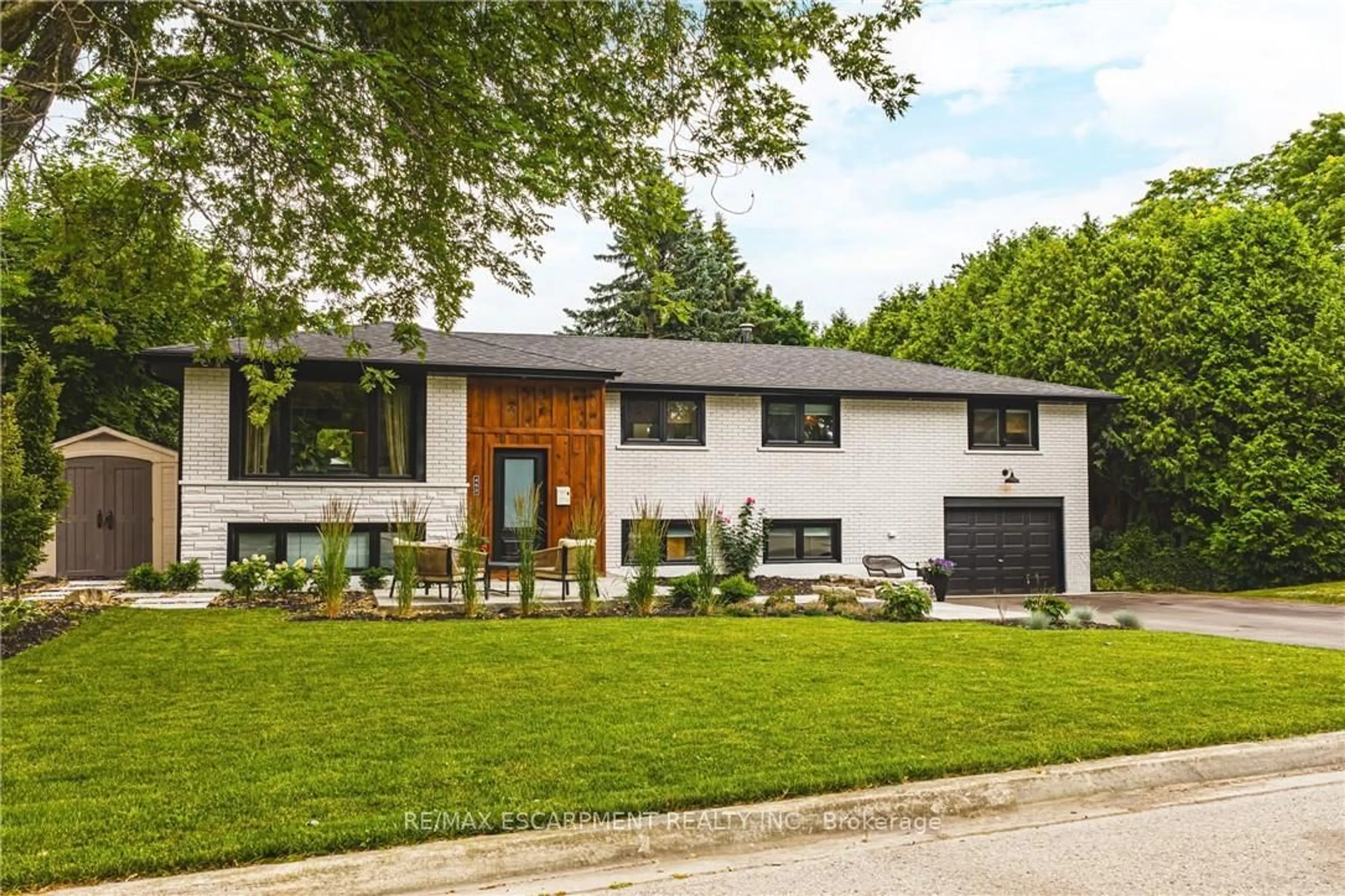 Home with brick exterior material, street for 452 John Frederick Dr, Hamilton Ontario L9G 2R2