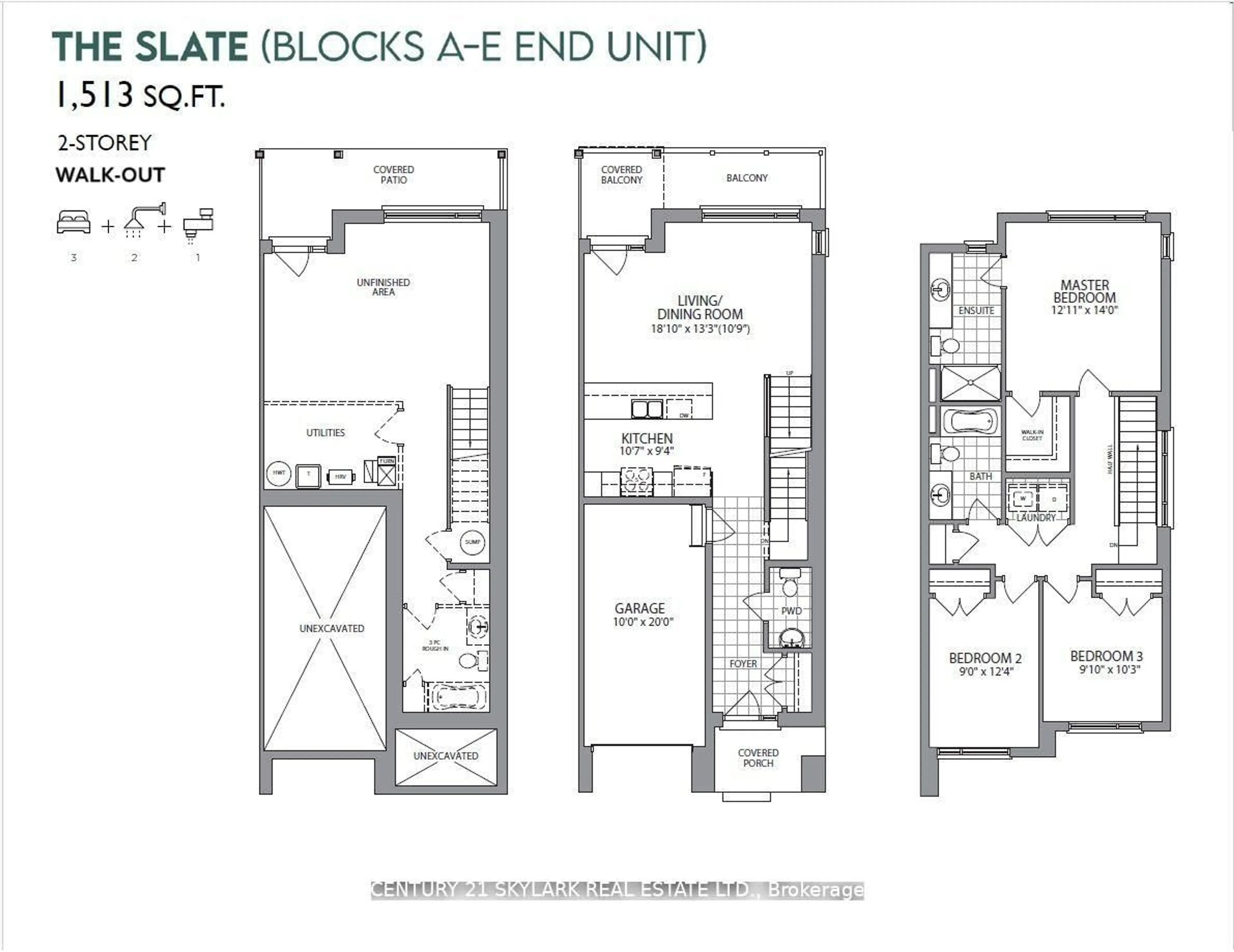 Floor plan for 350 River Rd #20, Cambridge Ontario N3C 0H4