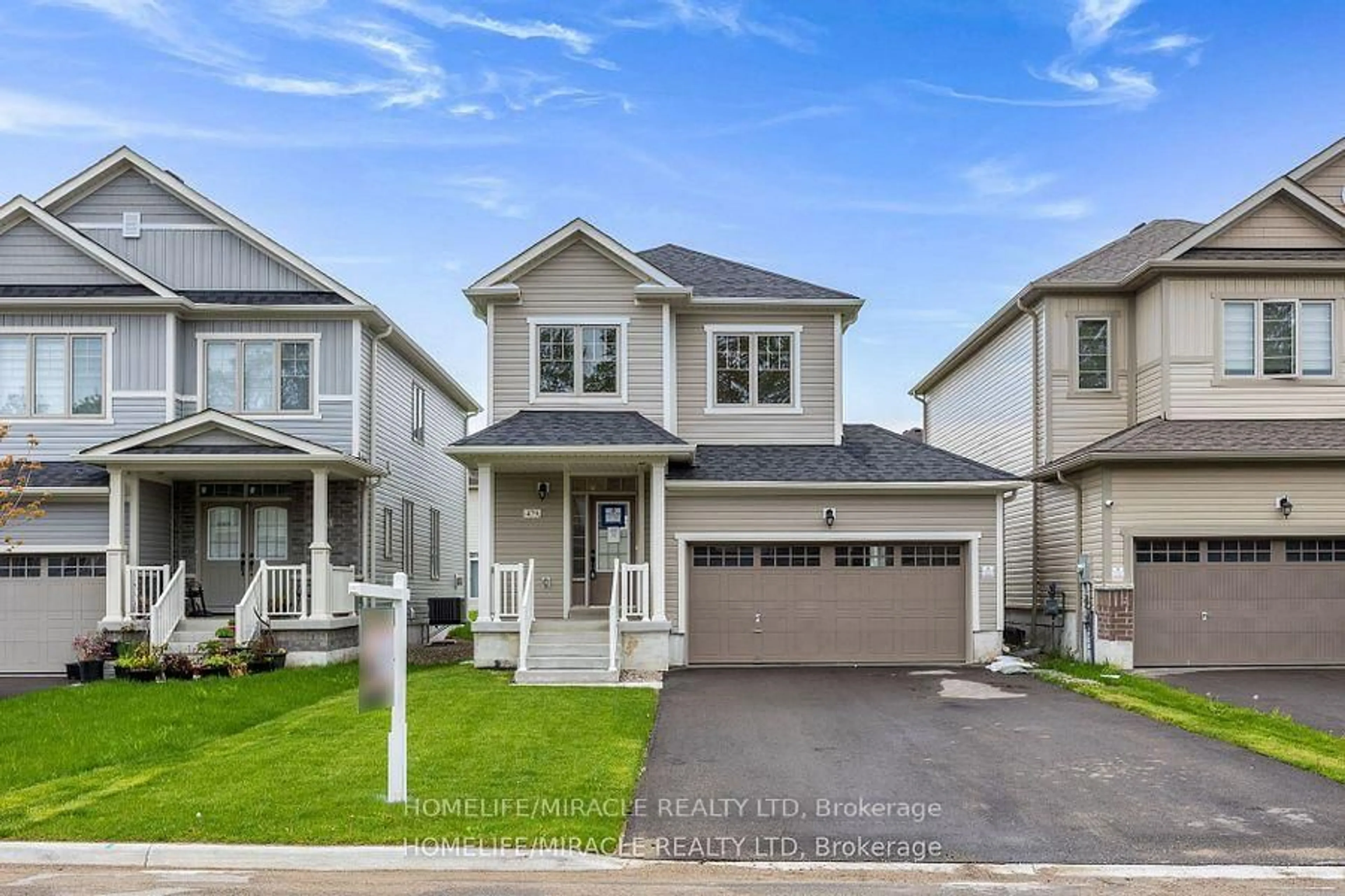 Home with vinyl exterior material, street for 479 Black Cherry Cres, Shelburne Ontario L9V 3Y6