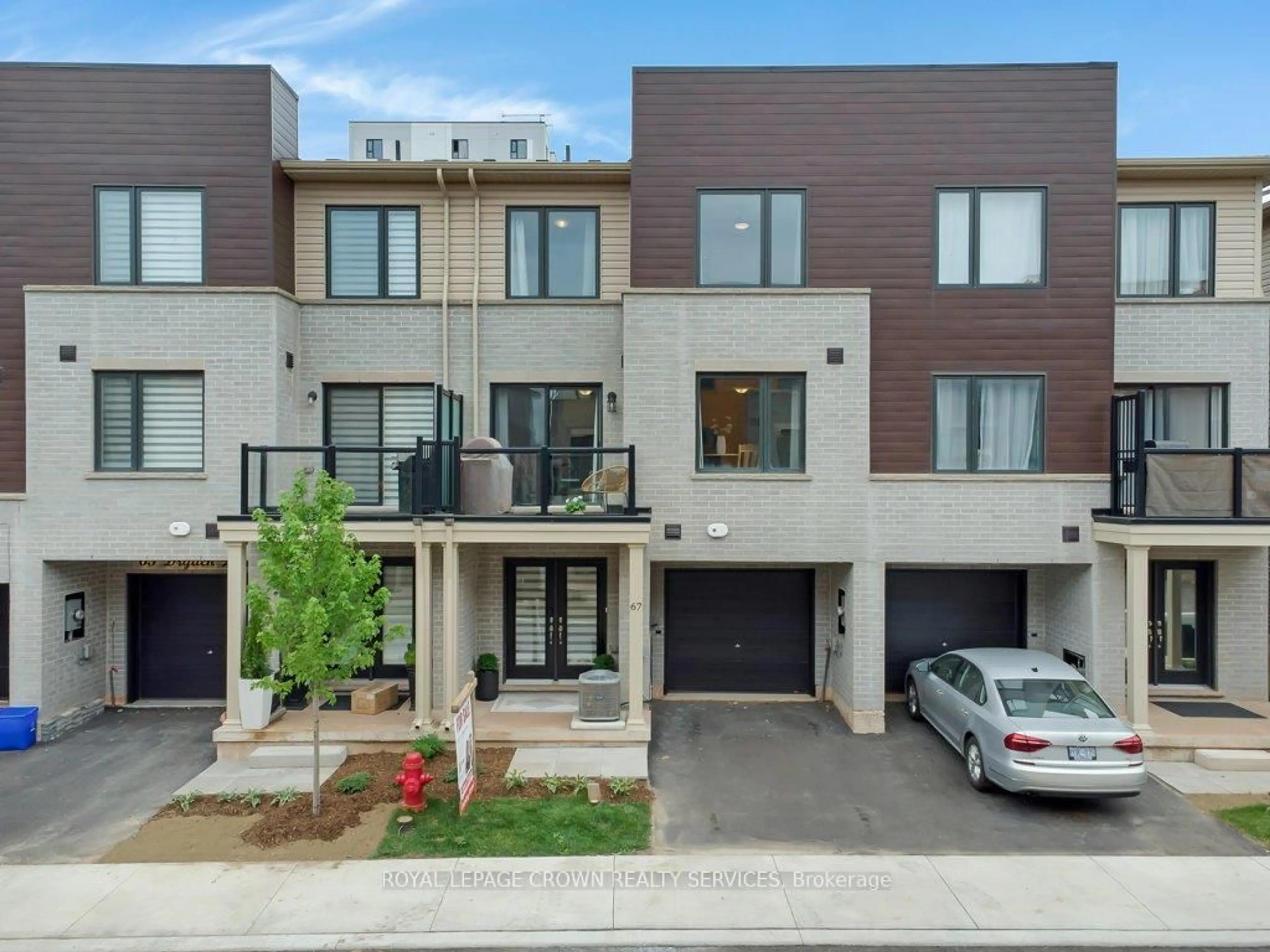 Home with brick exterior material, street for 67 Dryden Lane, Hamilton Ontario L8H 0B6