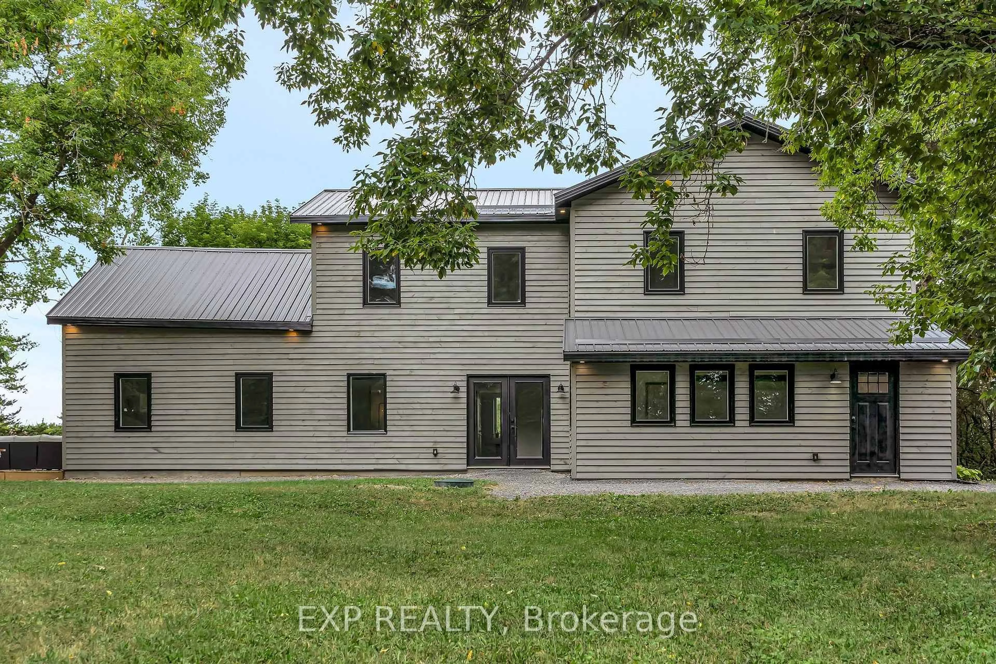 A pic from outside/outdoor area/front of a property/back of a property/a pic from drone, building for 2452 County Rd 4, Napanee Ontario K0K 1J0