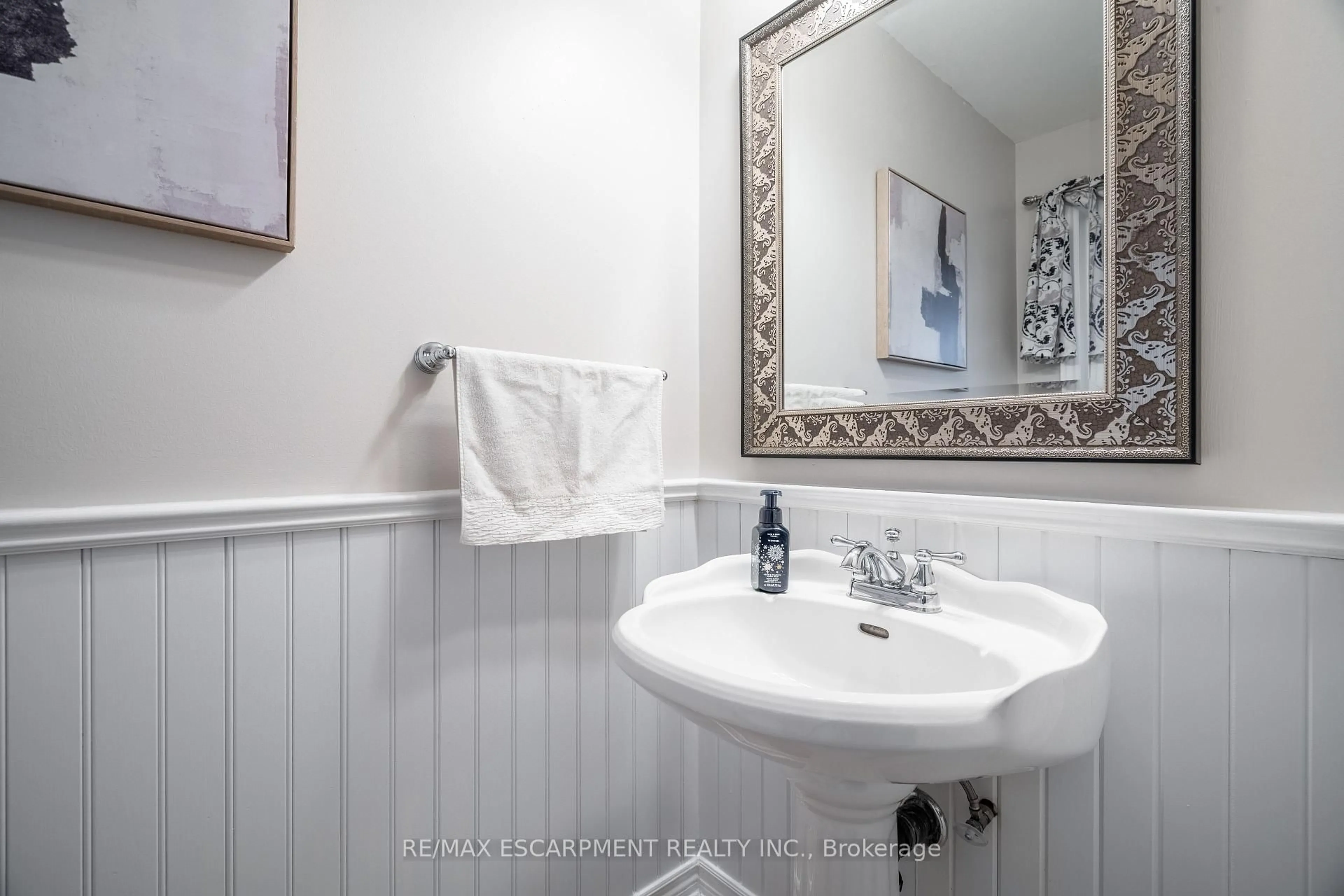 Standard bathroom, ceramic/tile floor for 222 Fall Fair Way #41, Hamilton Ontario L0R 1C0