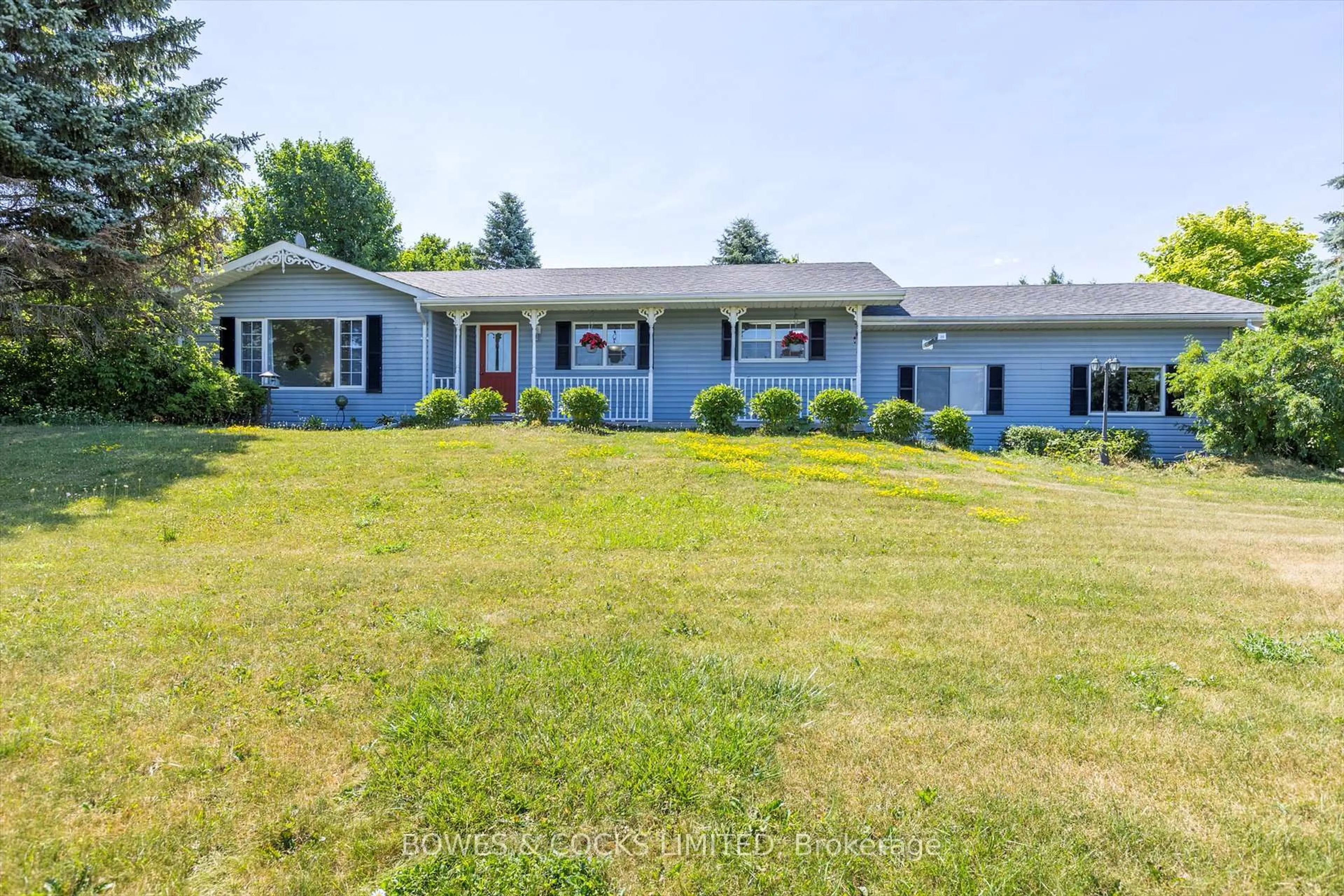 A pic from outside/outdoor area/front of a property/back of a property/a pic from drone, unknown for 1725 Carmel Line, Cavan Monaghan Ontario K0L 1B0