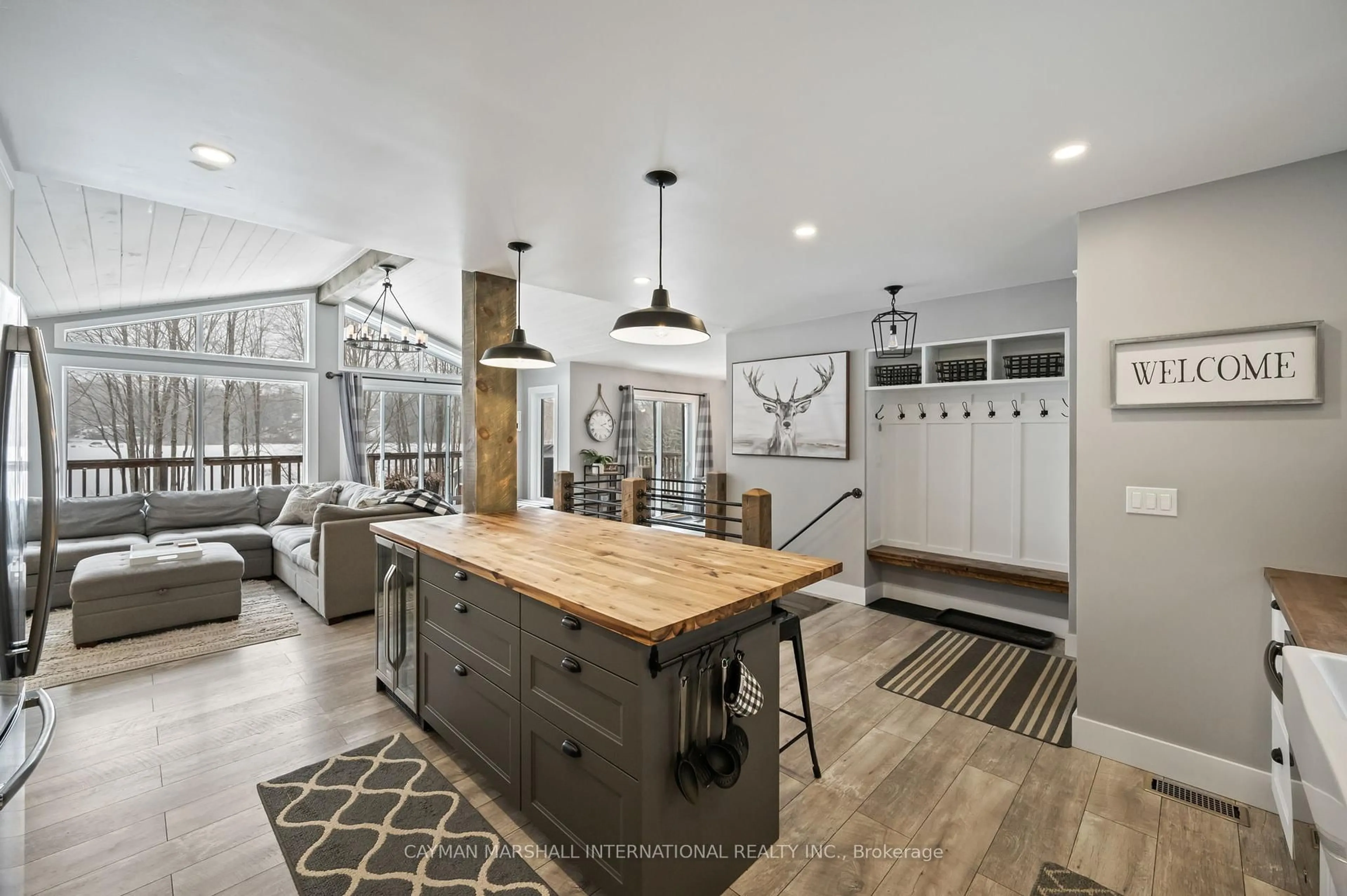 Open concept kitchen, unknown for 371 Skene Rd, Hastings Ontario K0L 1W0
