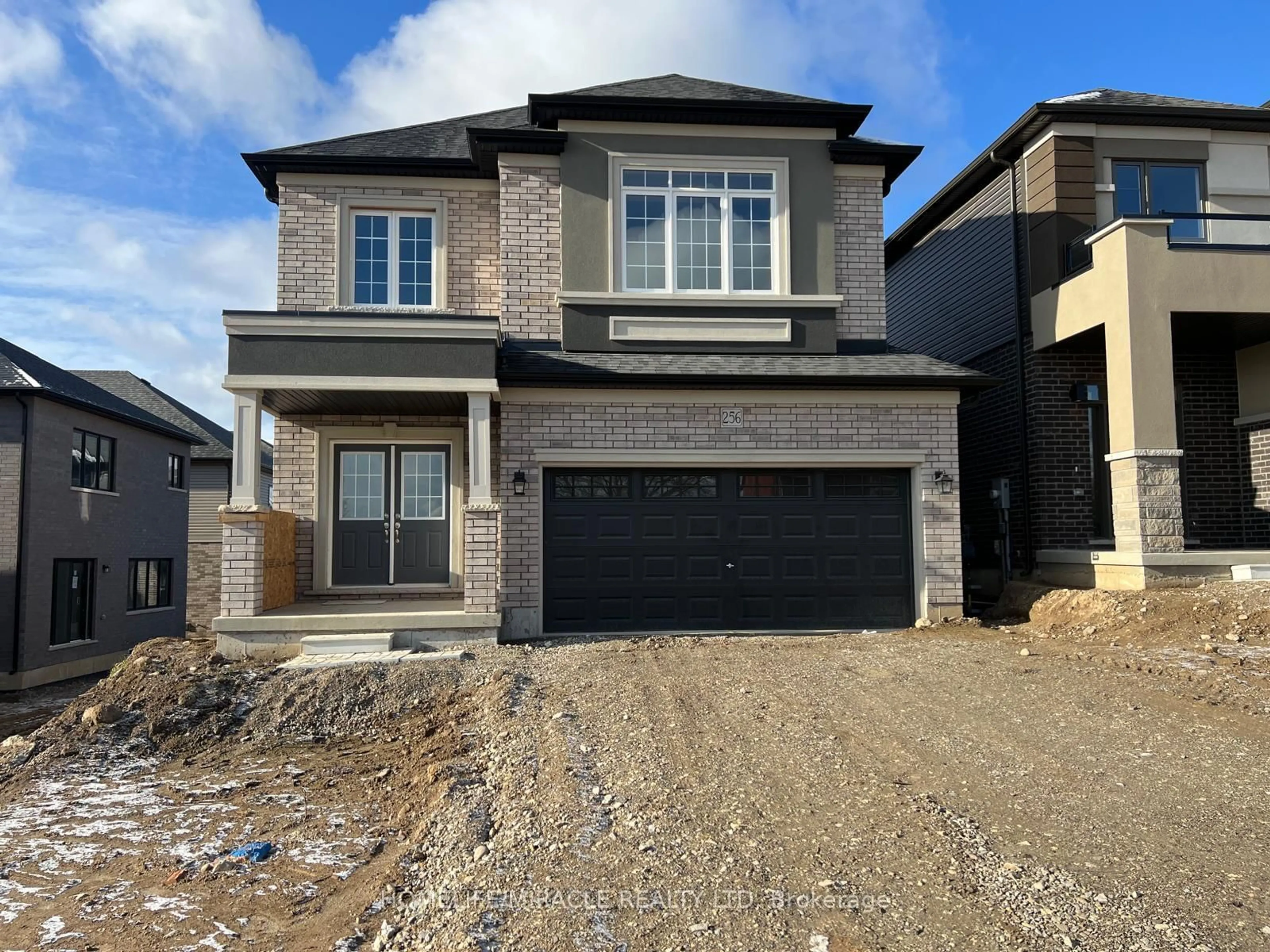 Home with brick exterior material, street for 256 Pottruff Rd, Brant Ontario N3L 0N6