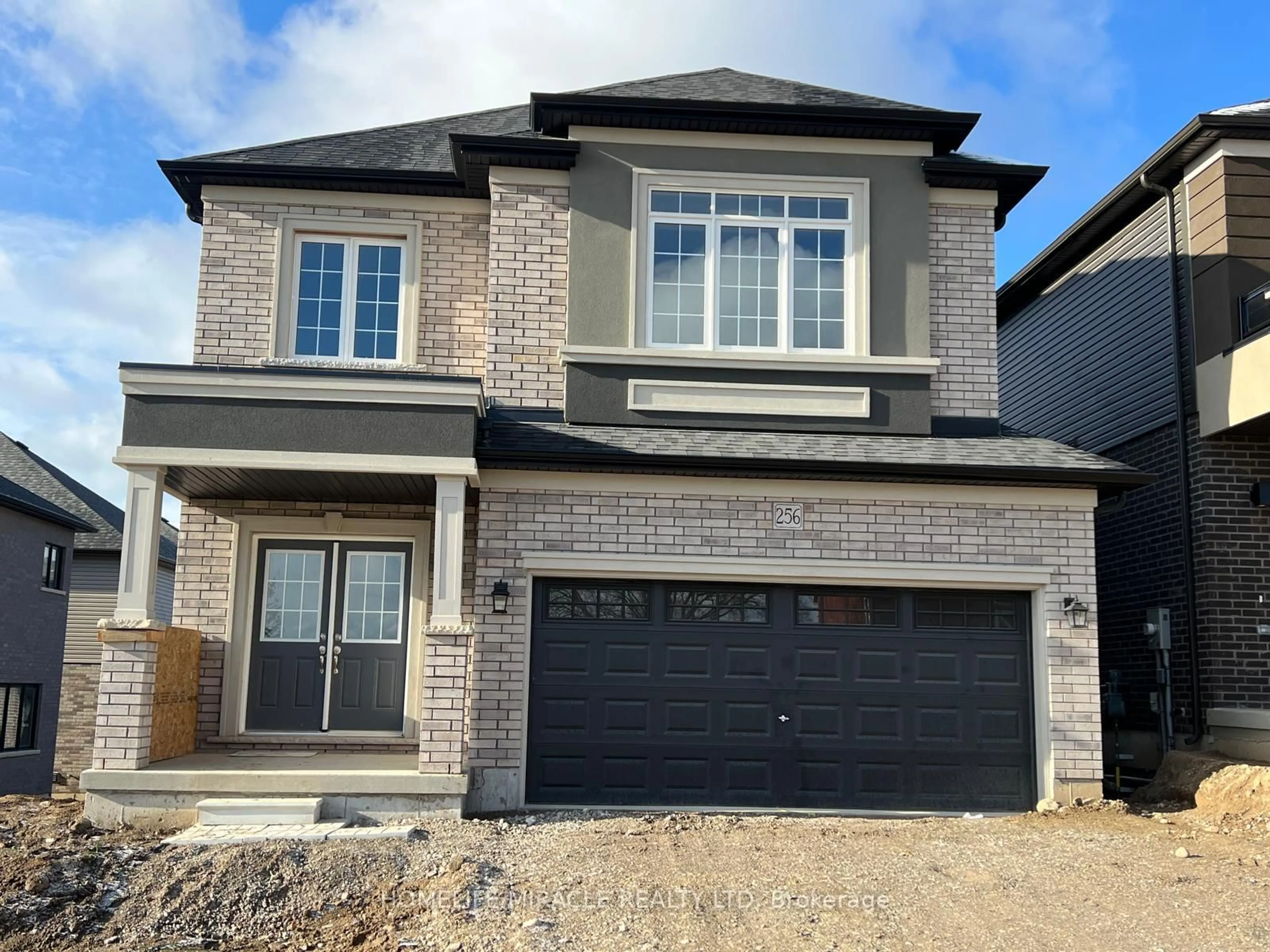 Home with brick exterior material, street for 256 Pottruff Rd, Brant Ontario N3L 0N6