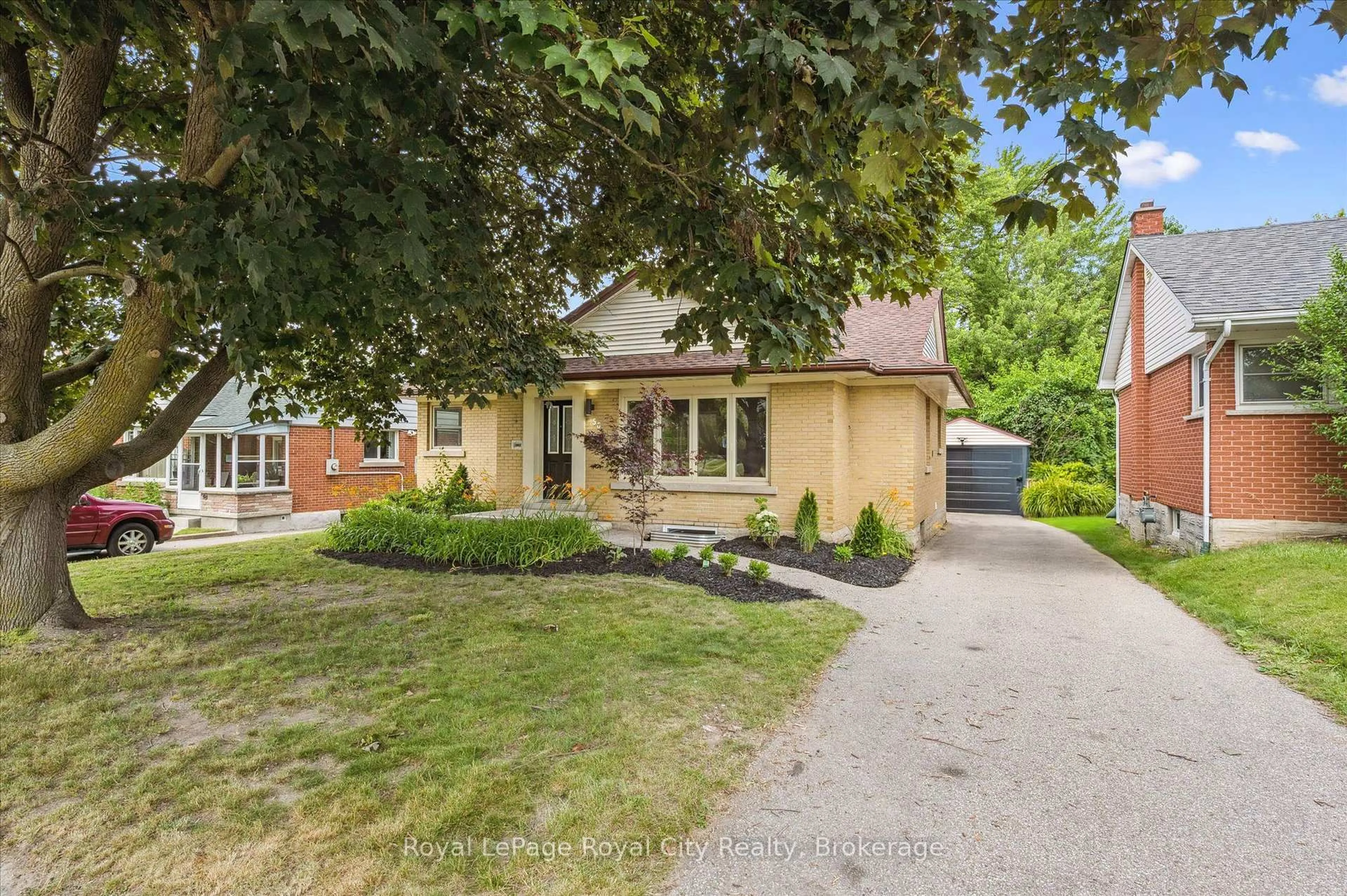 Home with brick exterior material, street for 56 Dover St, Waterloo Ontario N2J 1Z1