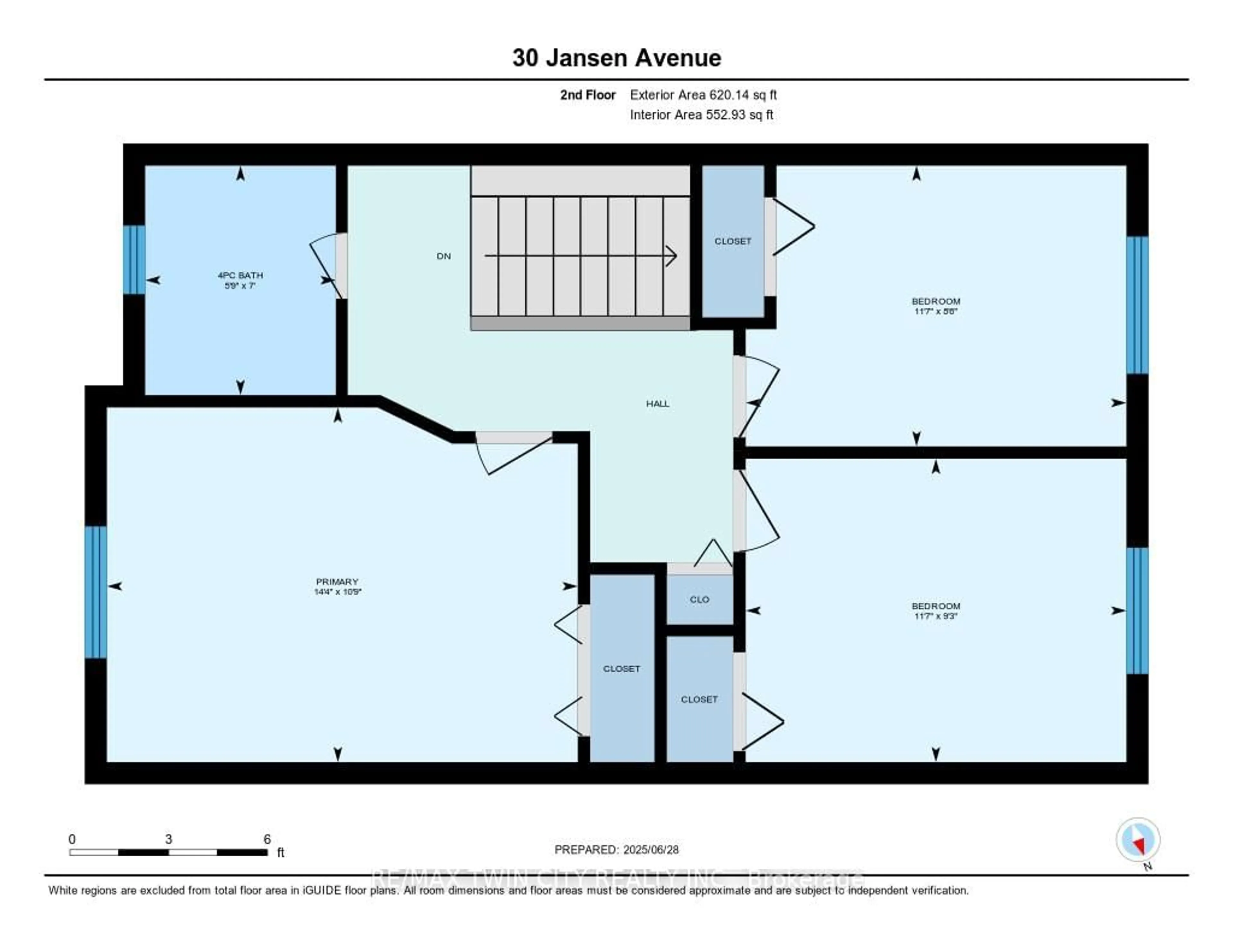 Floor plan for 30 Jansen Ave, Kitchener Ontario N2A 2L3