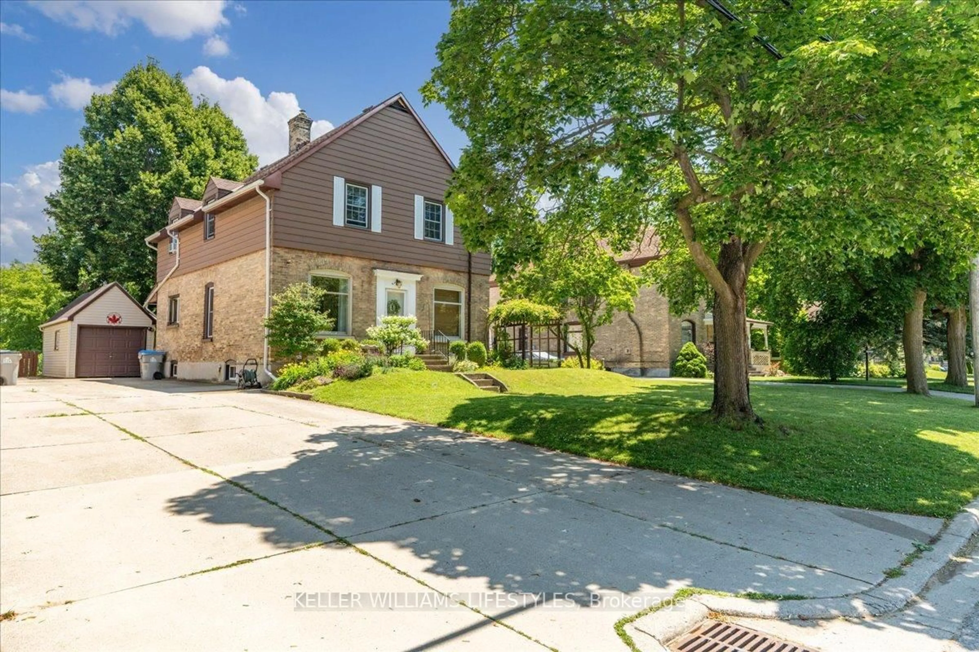 Home with brick exterior material, street for 15 Albert St, Lambton Shores Ontario N0N 1J0
