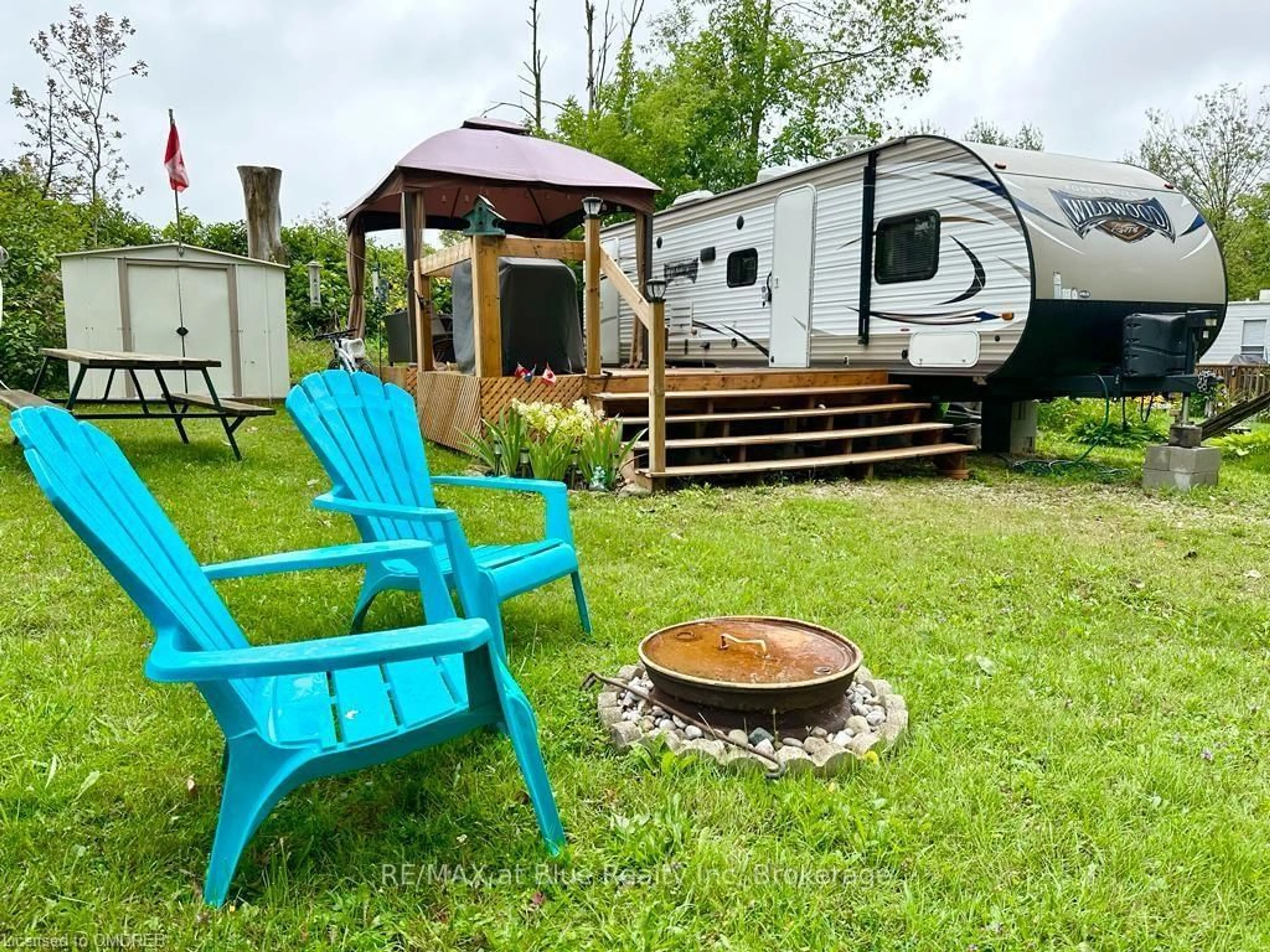 Patio, water/lake/river/ocean view for 7489 SIDEROAD 5. #H 16, Wellington North Ontario N0G 2L0