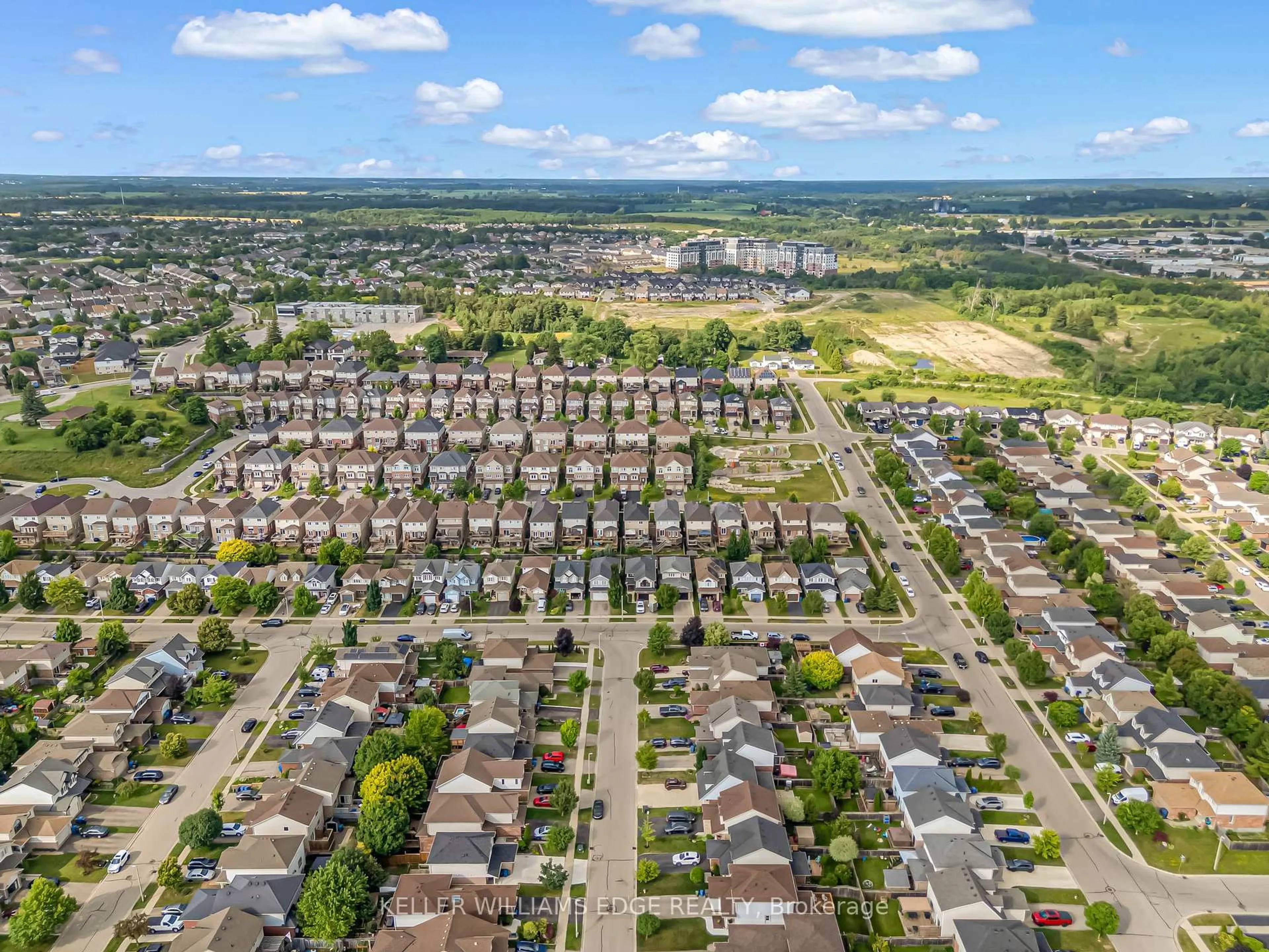 A pic from outside/outdoor area/front of a property/back of a property/a pic from drone, street for 19 Oakes Cres, Guelph Ontario N1E 0J6