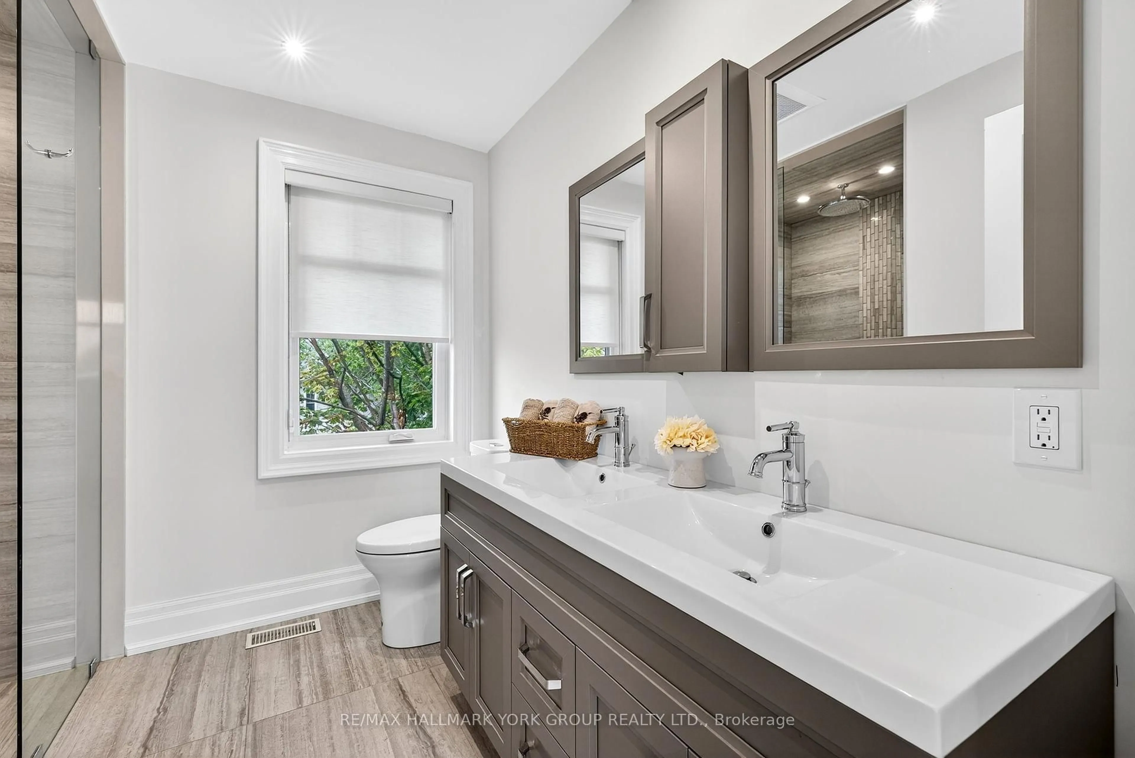 Contemporary bathroom, ceramic/tile floor for 10 Grills Rd, Kawartha Lakes Ontario K0M 2C0