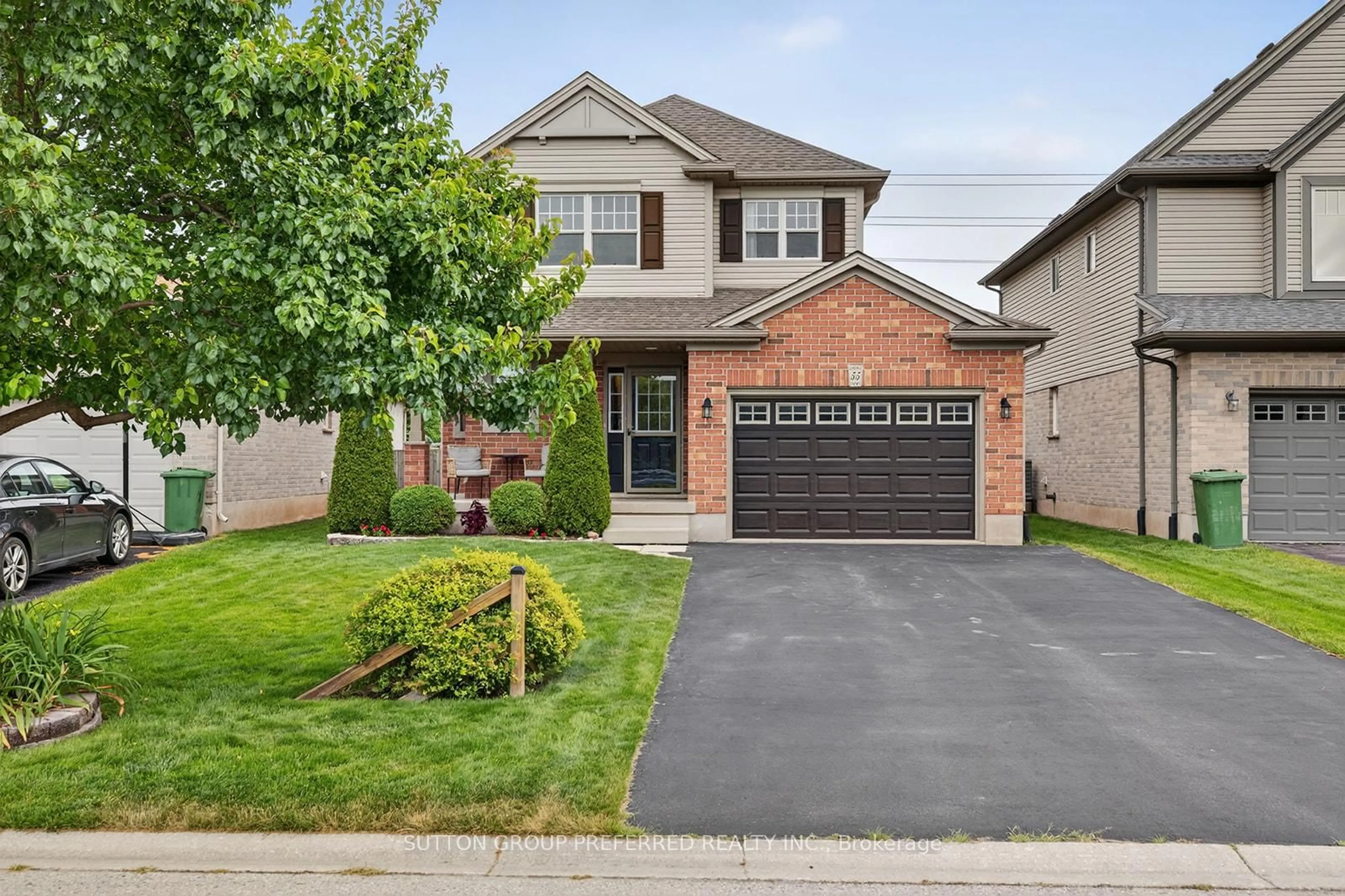 Home with brick exterior material, street for 55 Brookside Dr, St. Thomas Ontario N5P 4P3