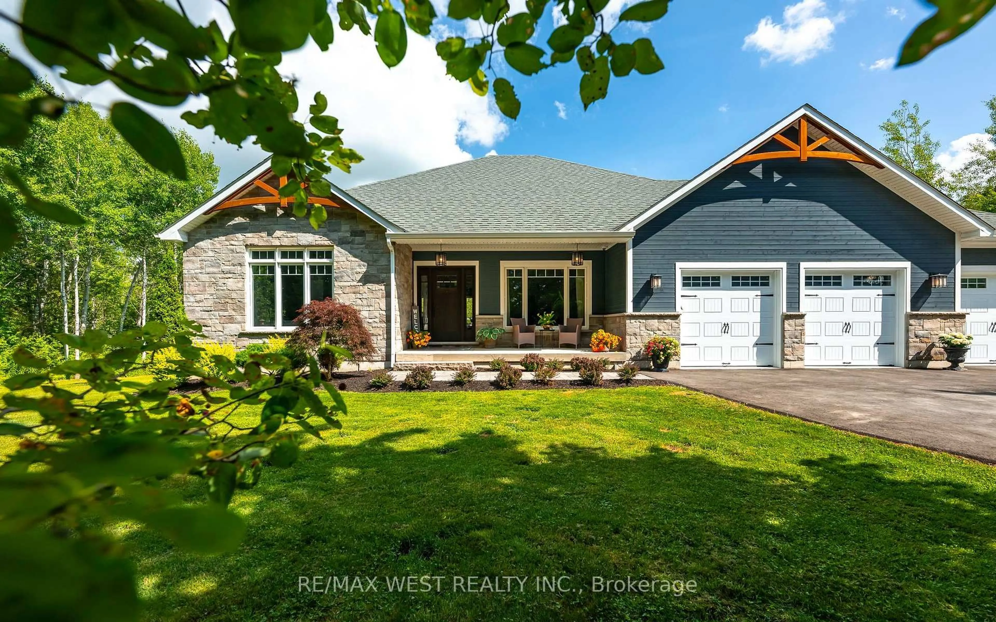 Home with vinyl exterior material, street for 8769 Erin Garafraxa Town Line, Erin Ontario L0N 1N0