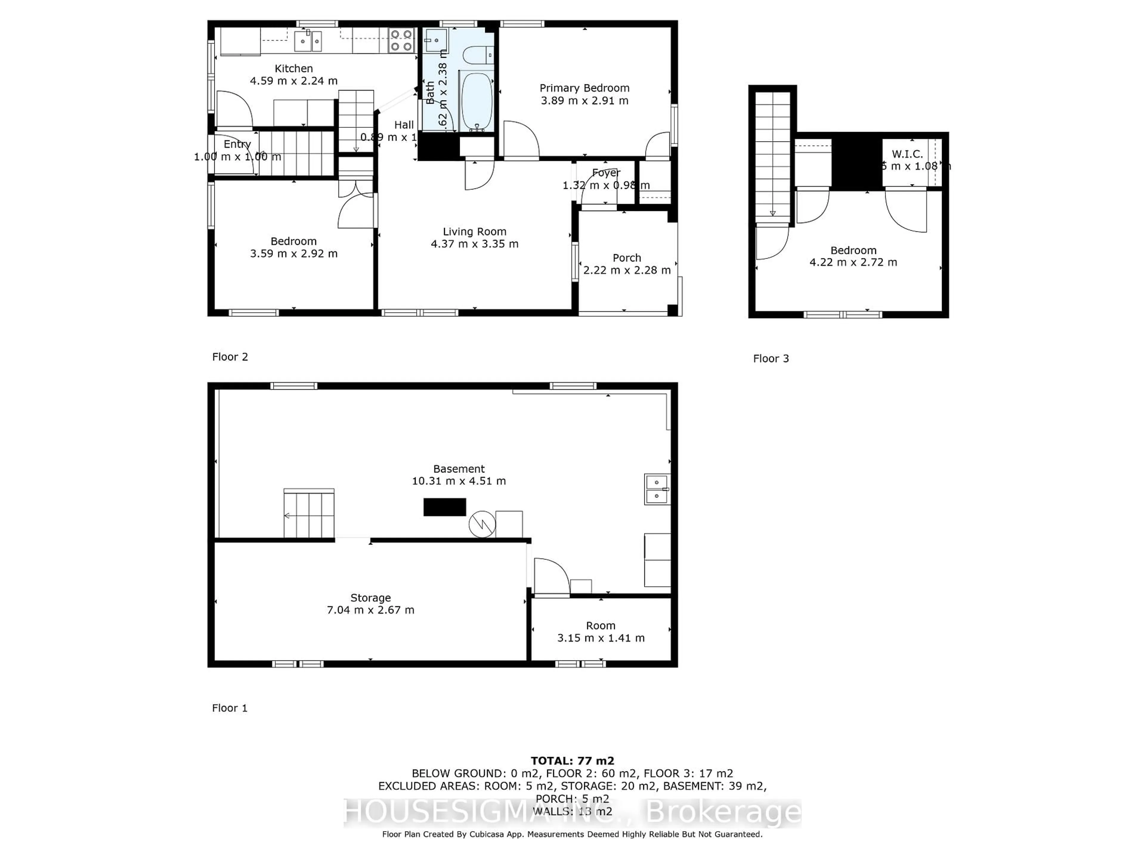 Floor plan for 113 Price St, London East Ontario N5Z 2J4