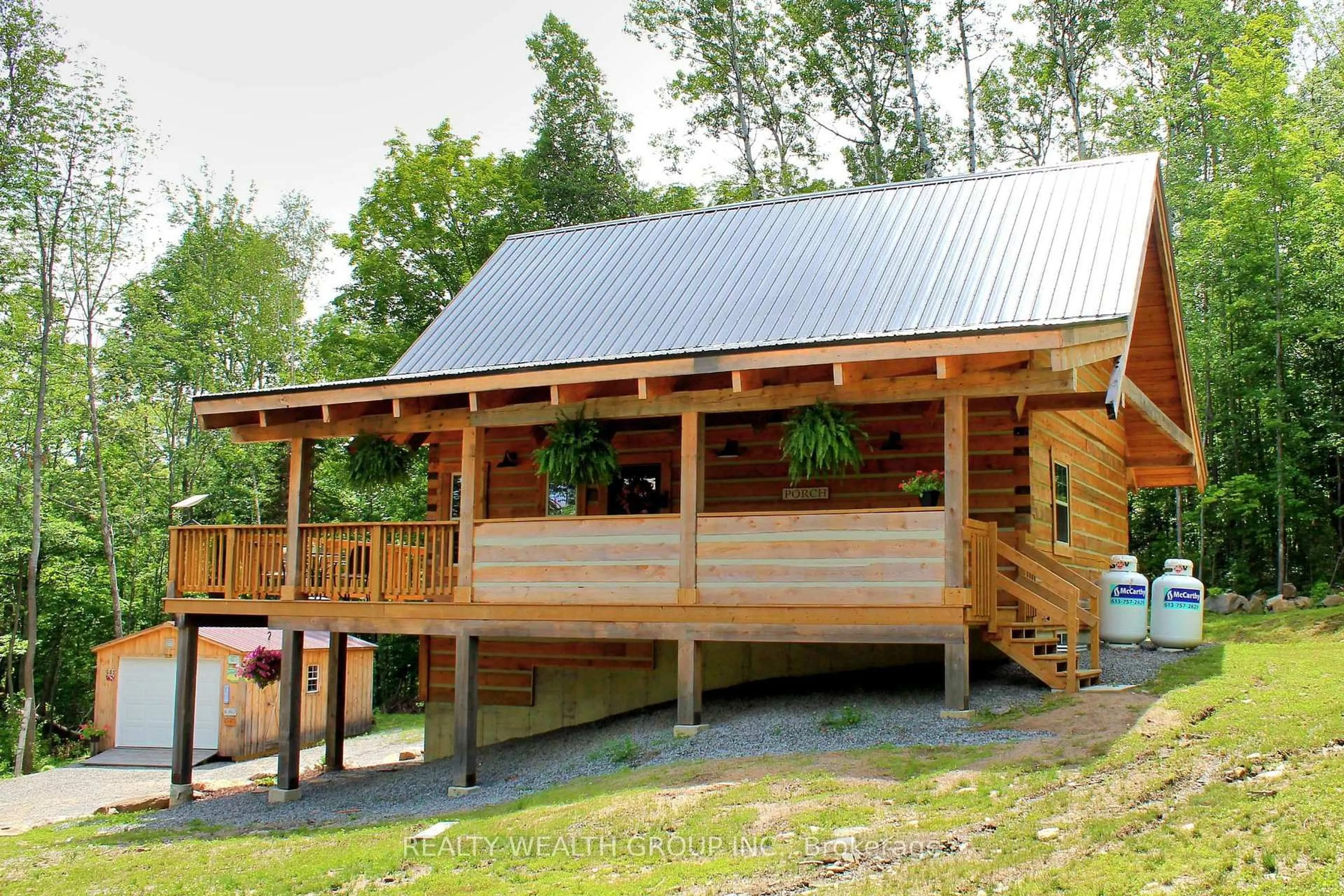 Patio, building for 684 Mitchell Rd, Barry's Bay Ontario K0J 1B0