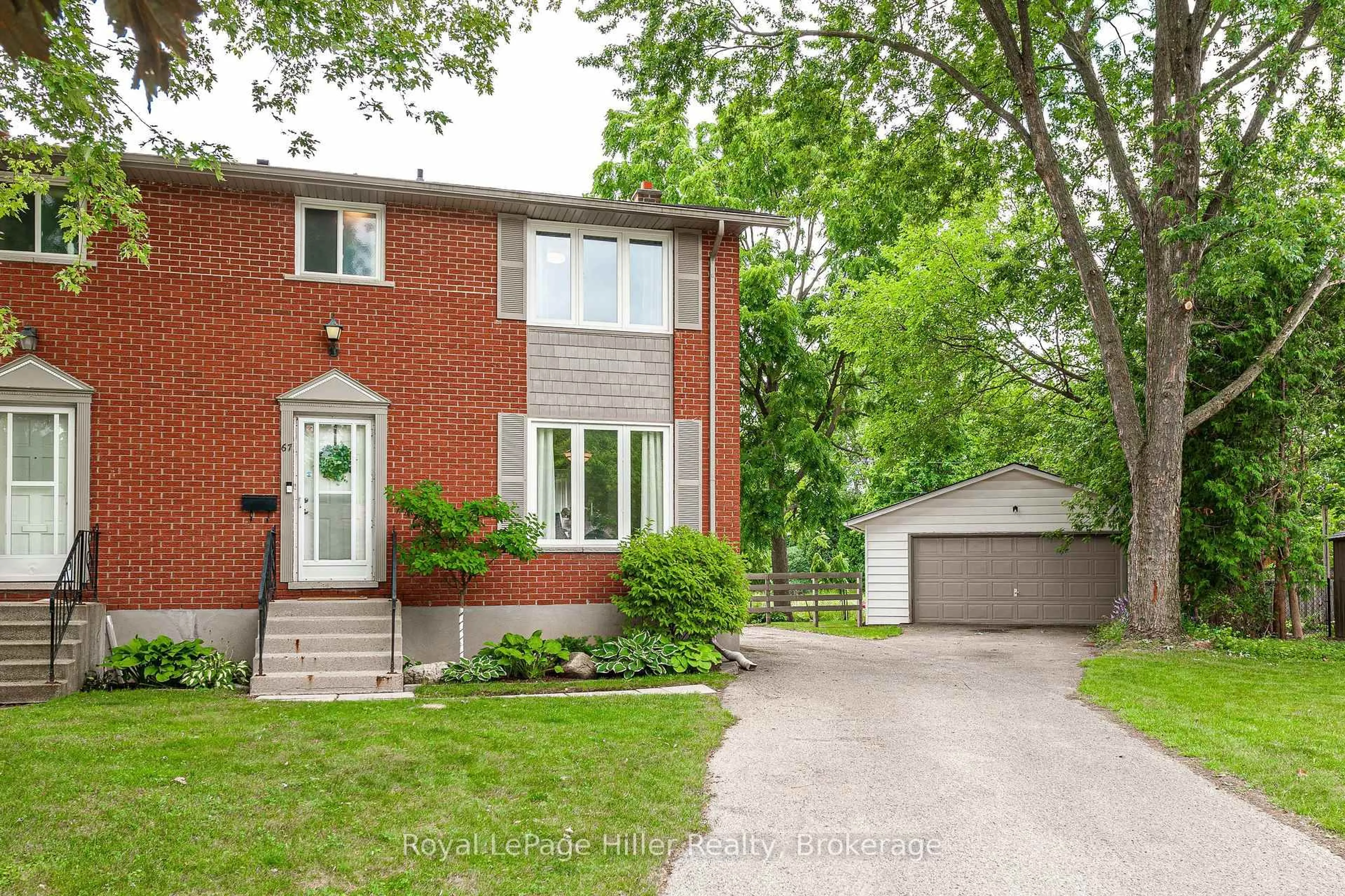 Home with brick exterior material, street for 67 Kemp Cres, Stratford Ontario N5A 5C2