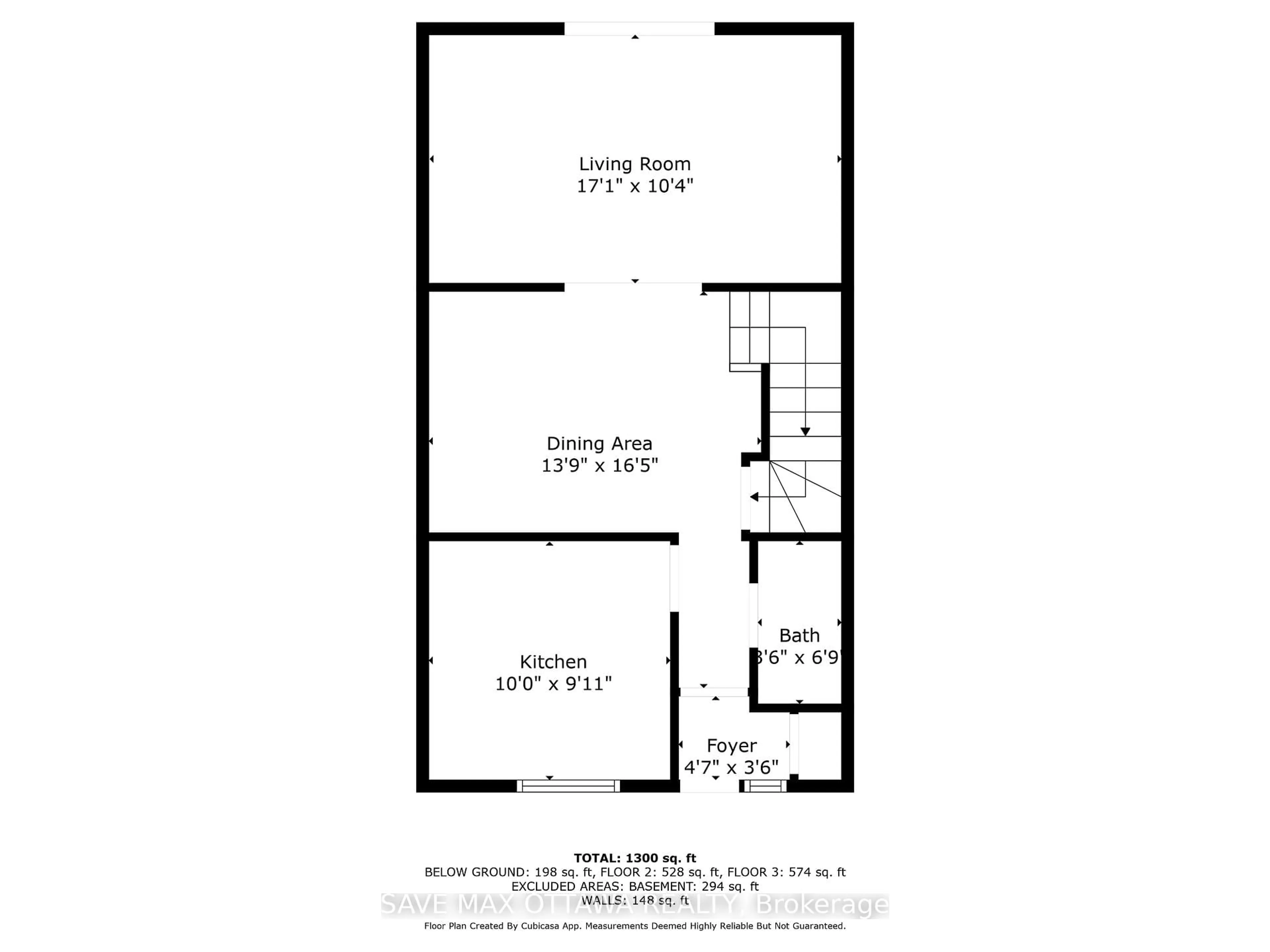 Floor plan for 3036 Fairlea Cres #-, Ottawa Ontario K1V 8T7