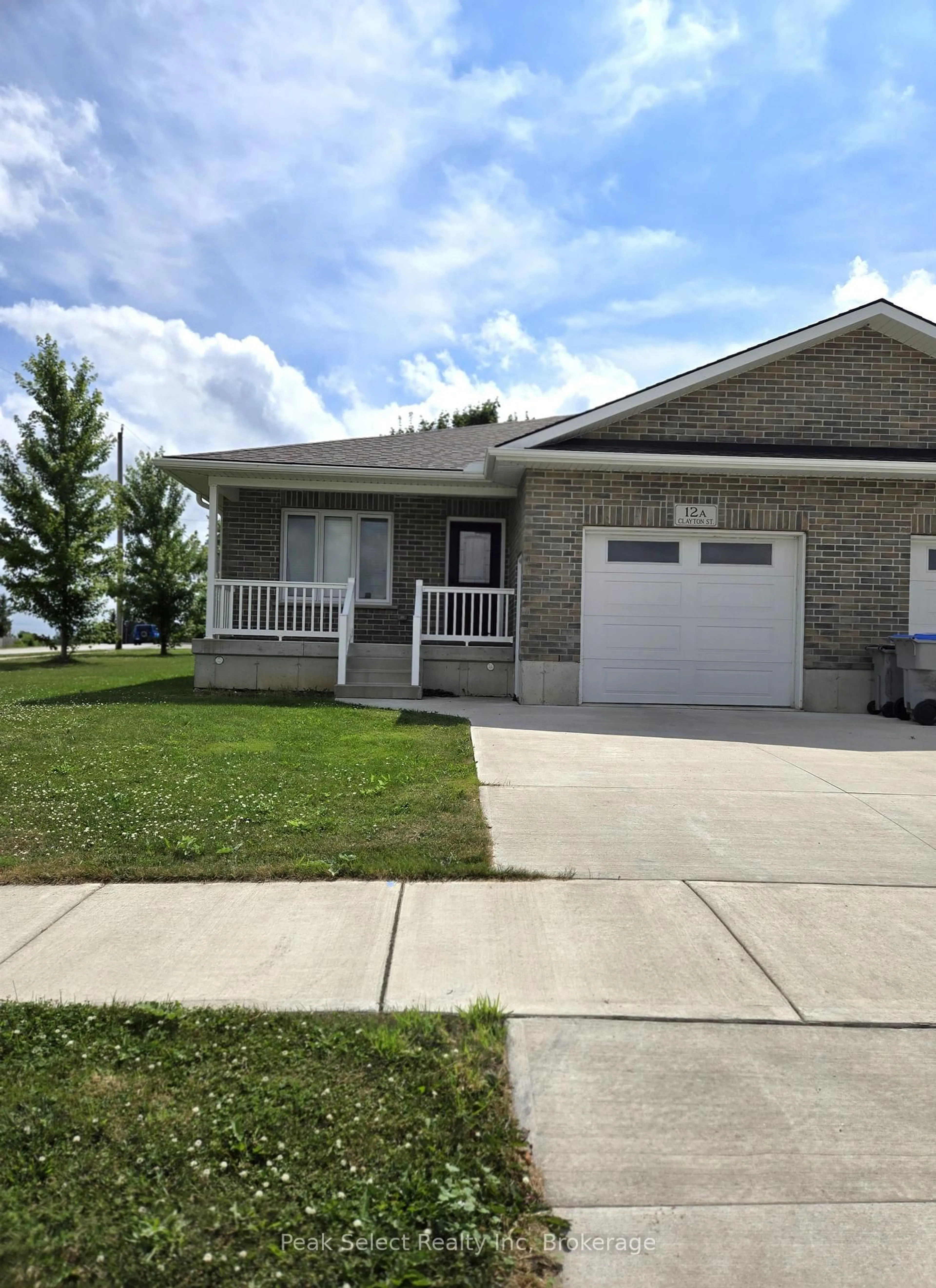 Home with brick exterior material, street for 12 Clayton St #A, West Perth Ontario N0K 1N0