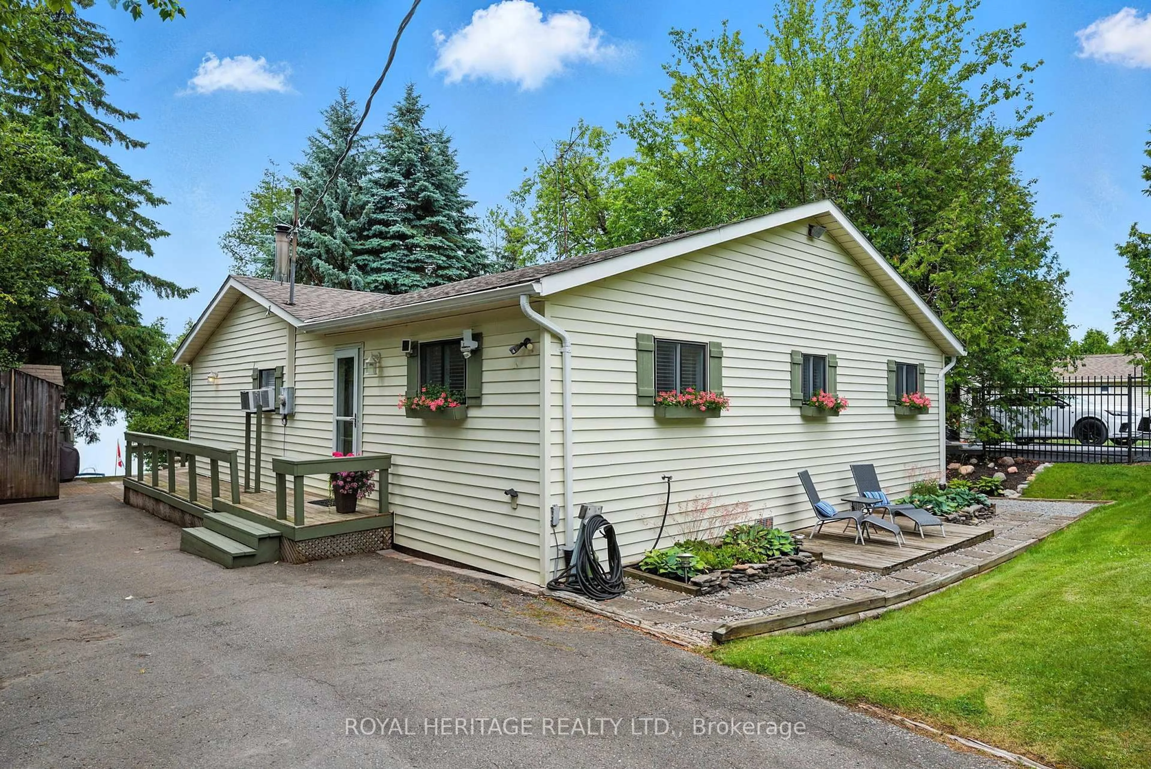 A pic from outside/outdoor area/front of a property/back of a property/a pic from drone, street for 42 Reddick Rd, Cramahe Ontario K0K 1S0