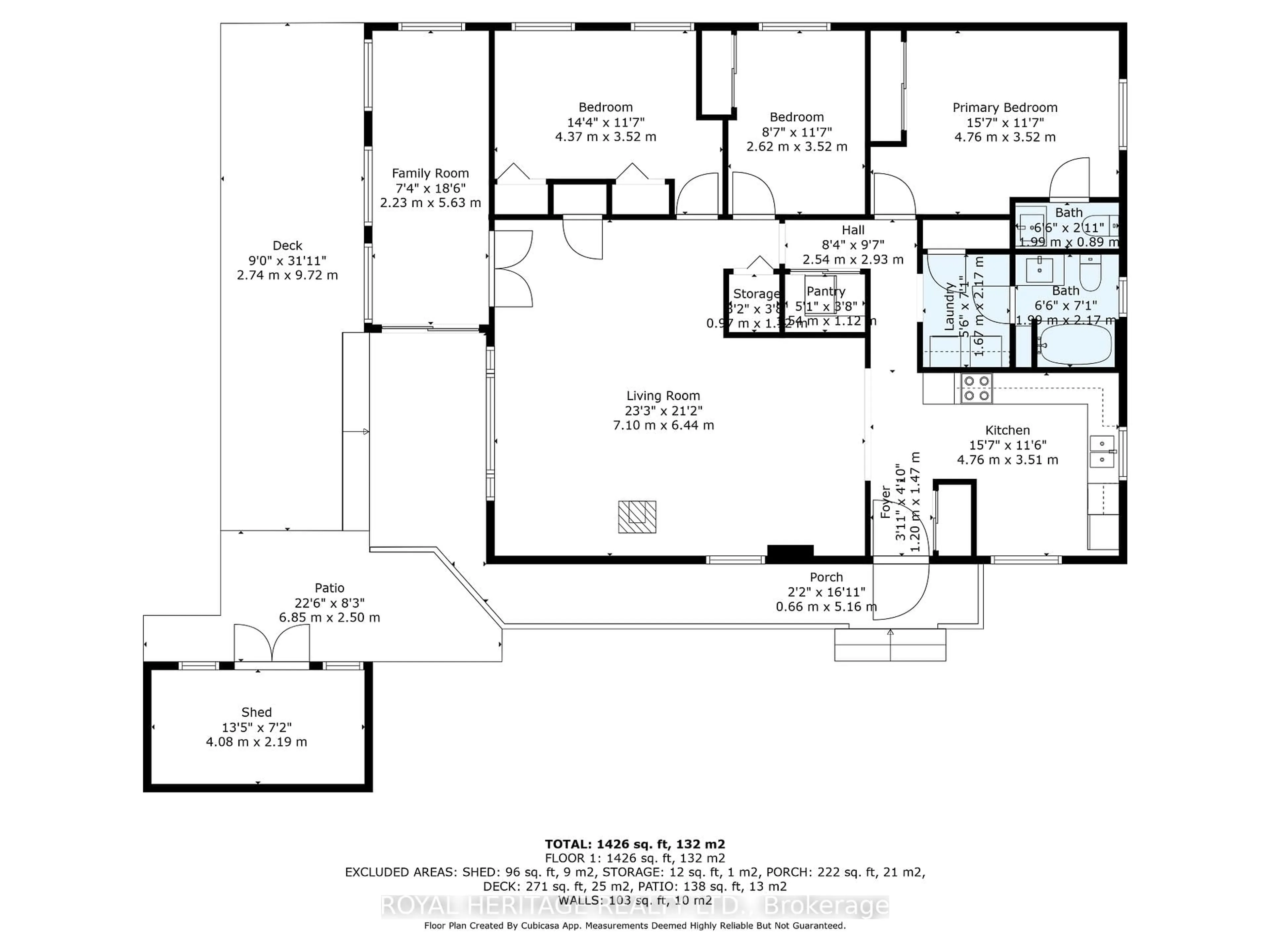 Floor plan for 42 Reddick Rd, Cramahe Ontario K0K 1S0