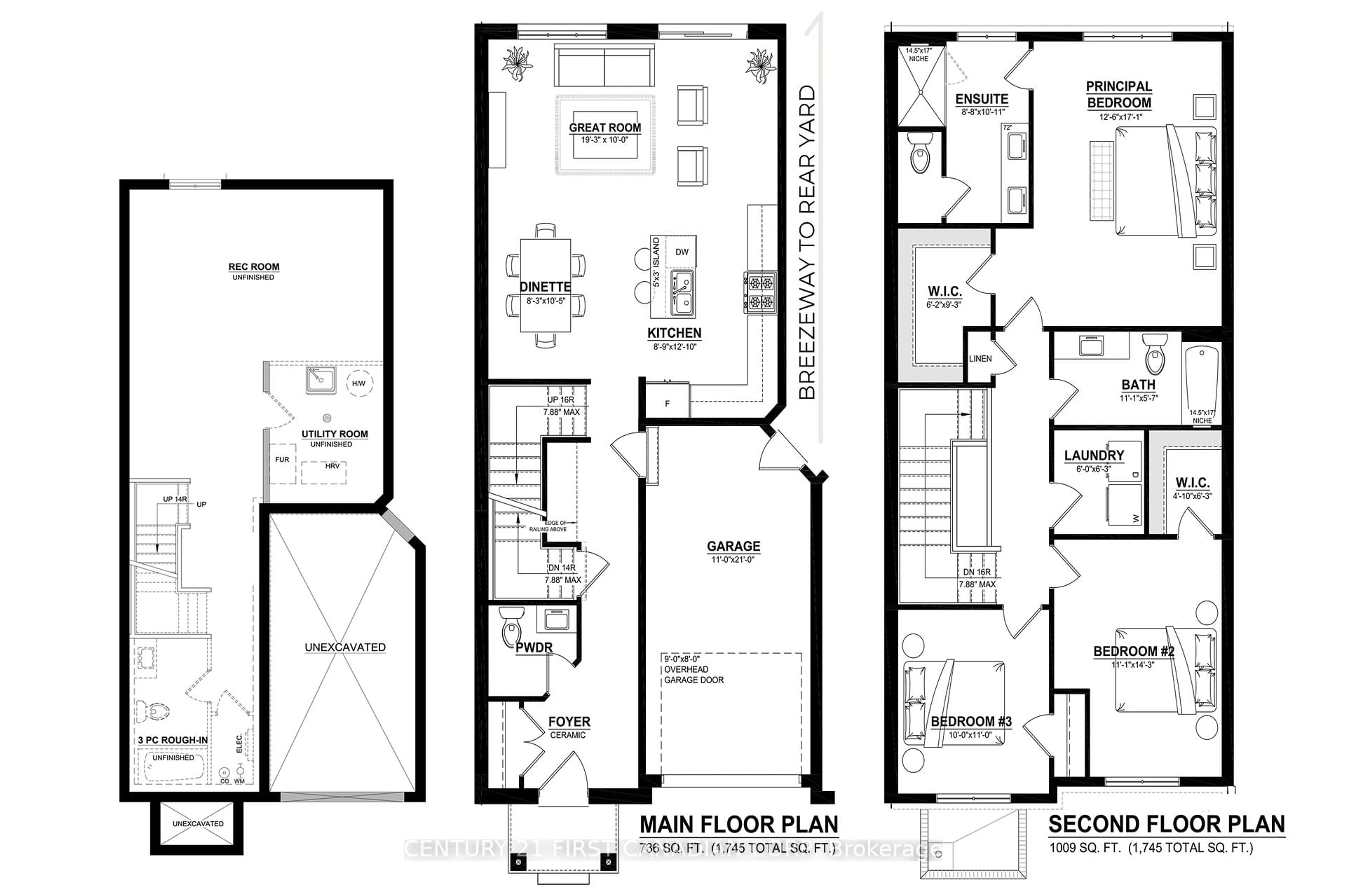 Floor plan for 6713 Hayward Dr, London South Ontario N6P 0H7