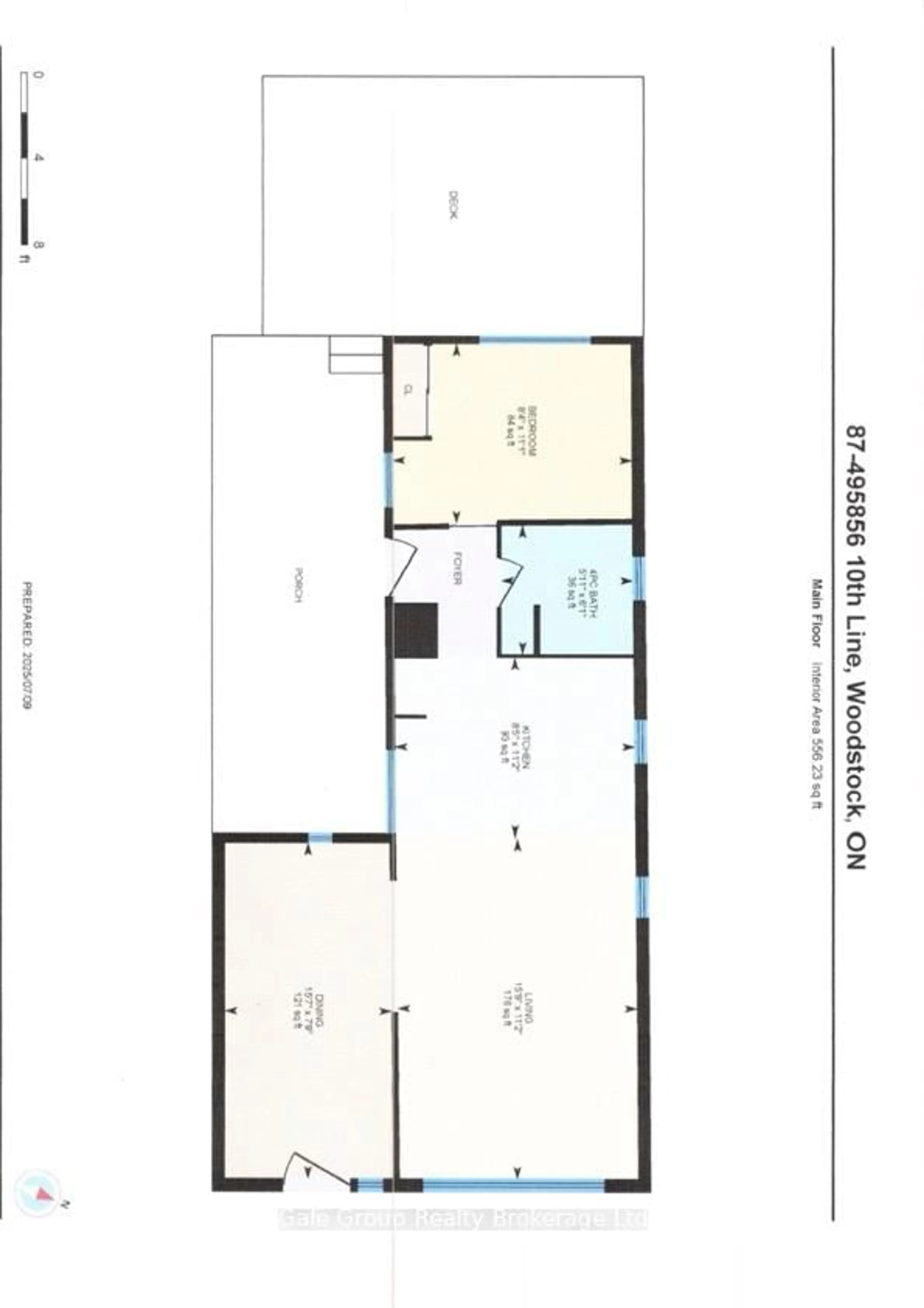 Floor plan for 495856 10th Line #Unit 87, East Zorra-Tavistock Ontario N4S 7V7