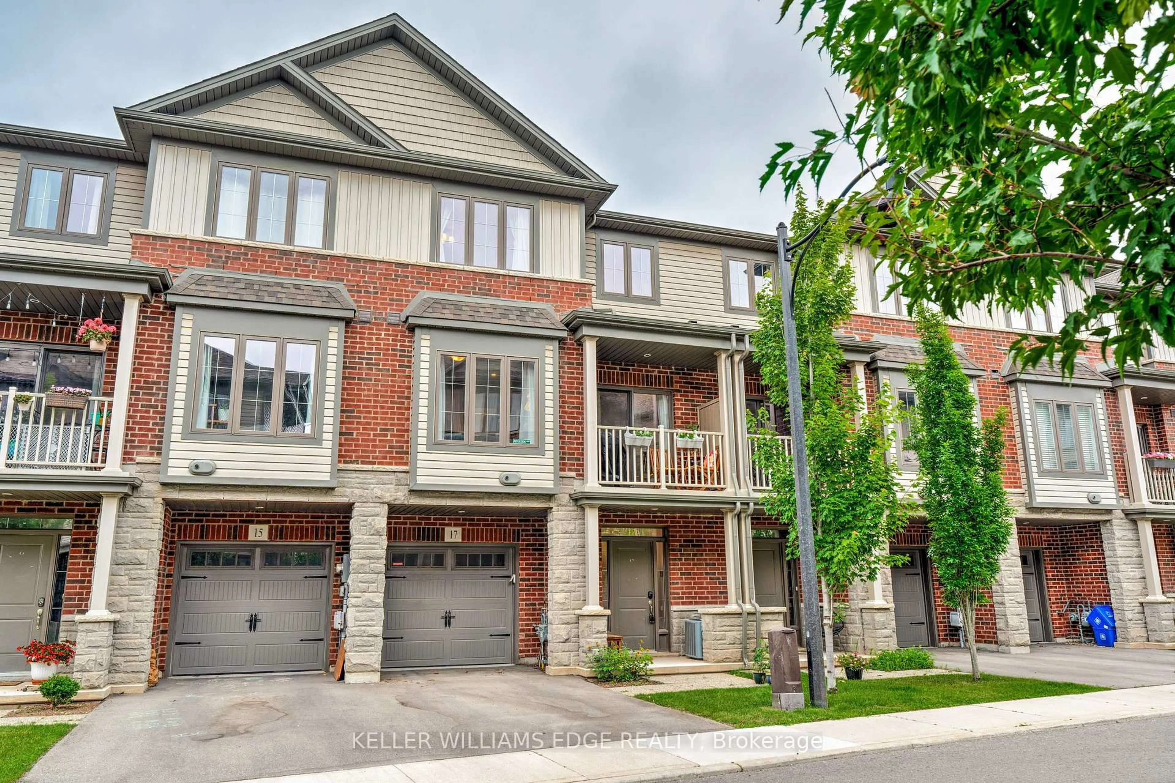 Home with brick exterior material, street for 17 Ridgeside Lane, Hamilton Ontario L8B 1W5