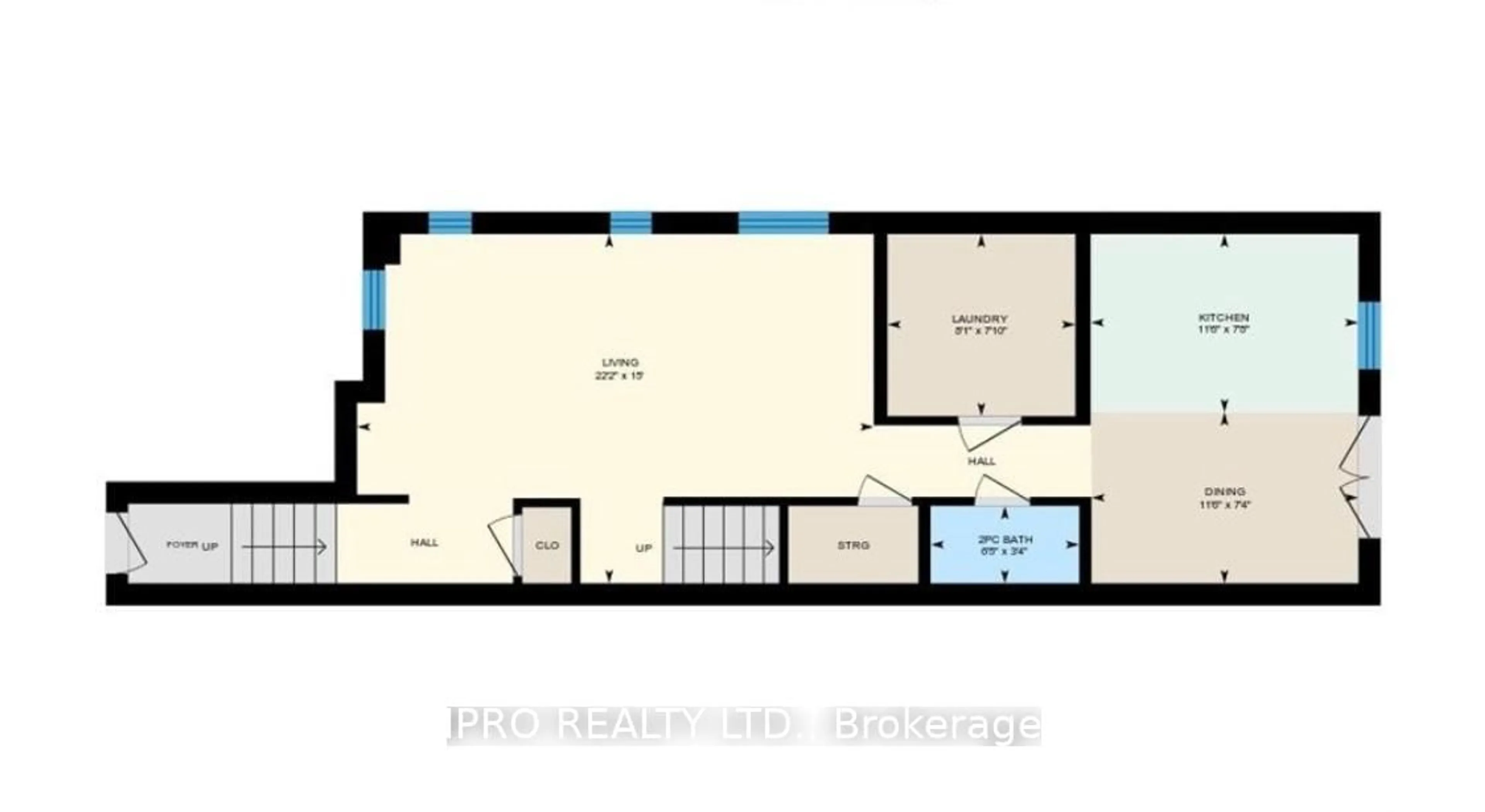 Floor plan for 388 Old Huron Rd #16B, Kitchener Ontario N2R 0J5