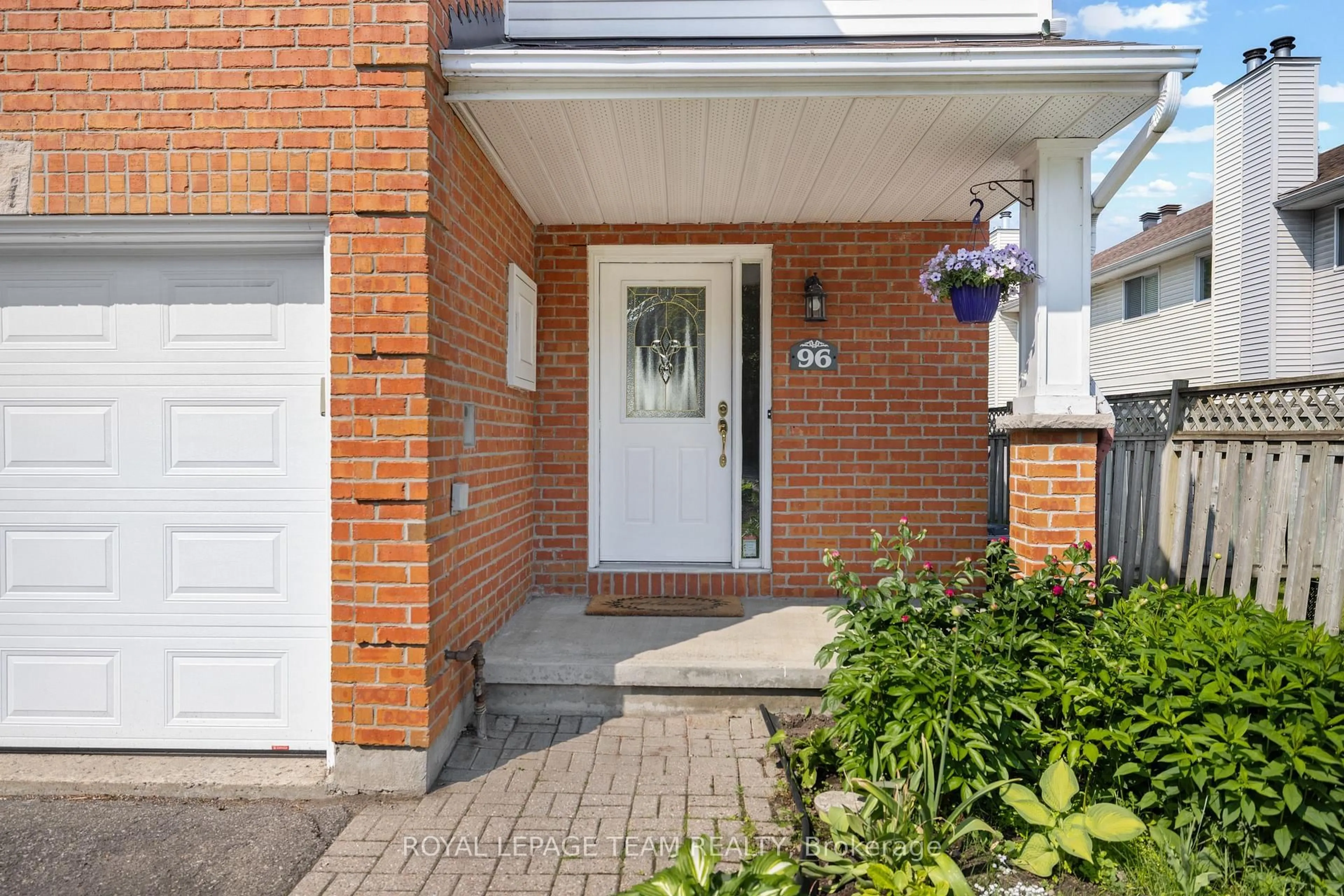 Home with brick exterior material, street for 96 Royal Oak Crt, Ottawa Ontario K1T 3P1