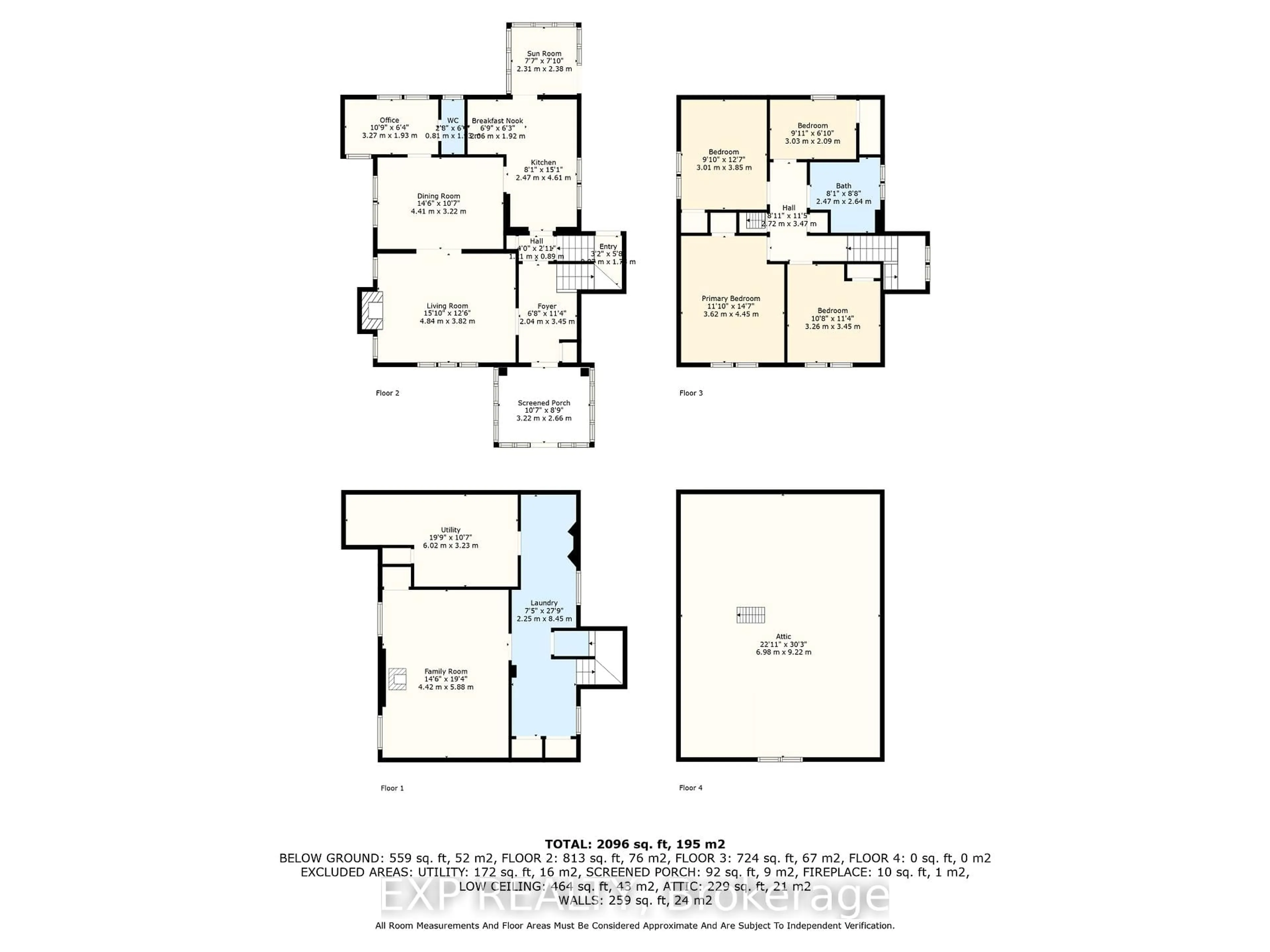 Floor plan for 7 Bloomsgrove Ave, Port Hope Ontario L1A 1X3