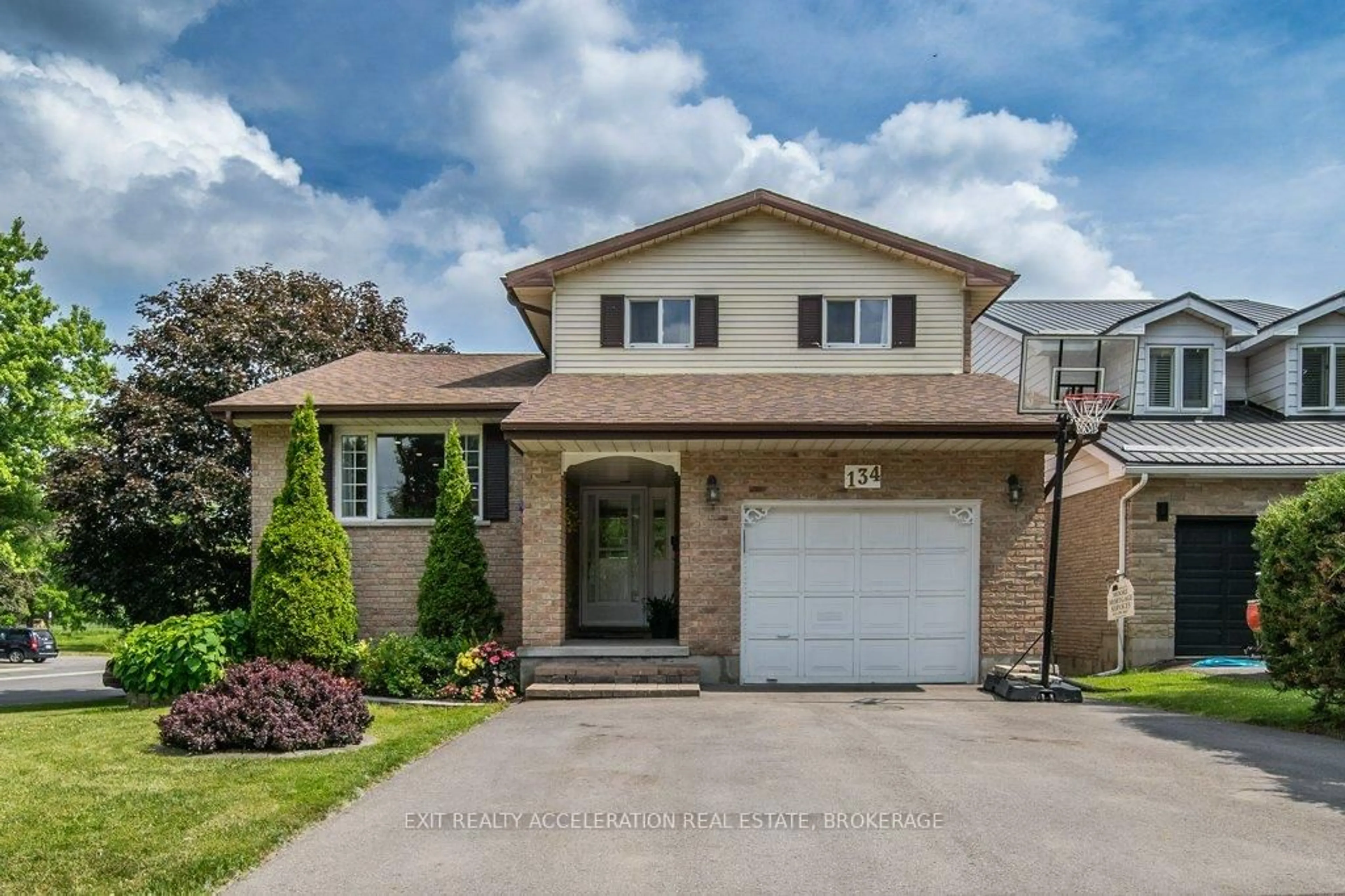 Home with brick exterior material, street for 134 Shoreline Cres, Greater Napanee Ontario K7R 3W2