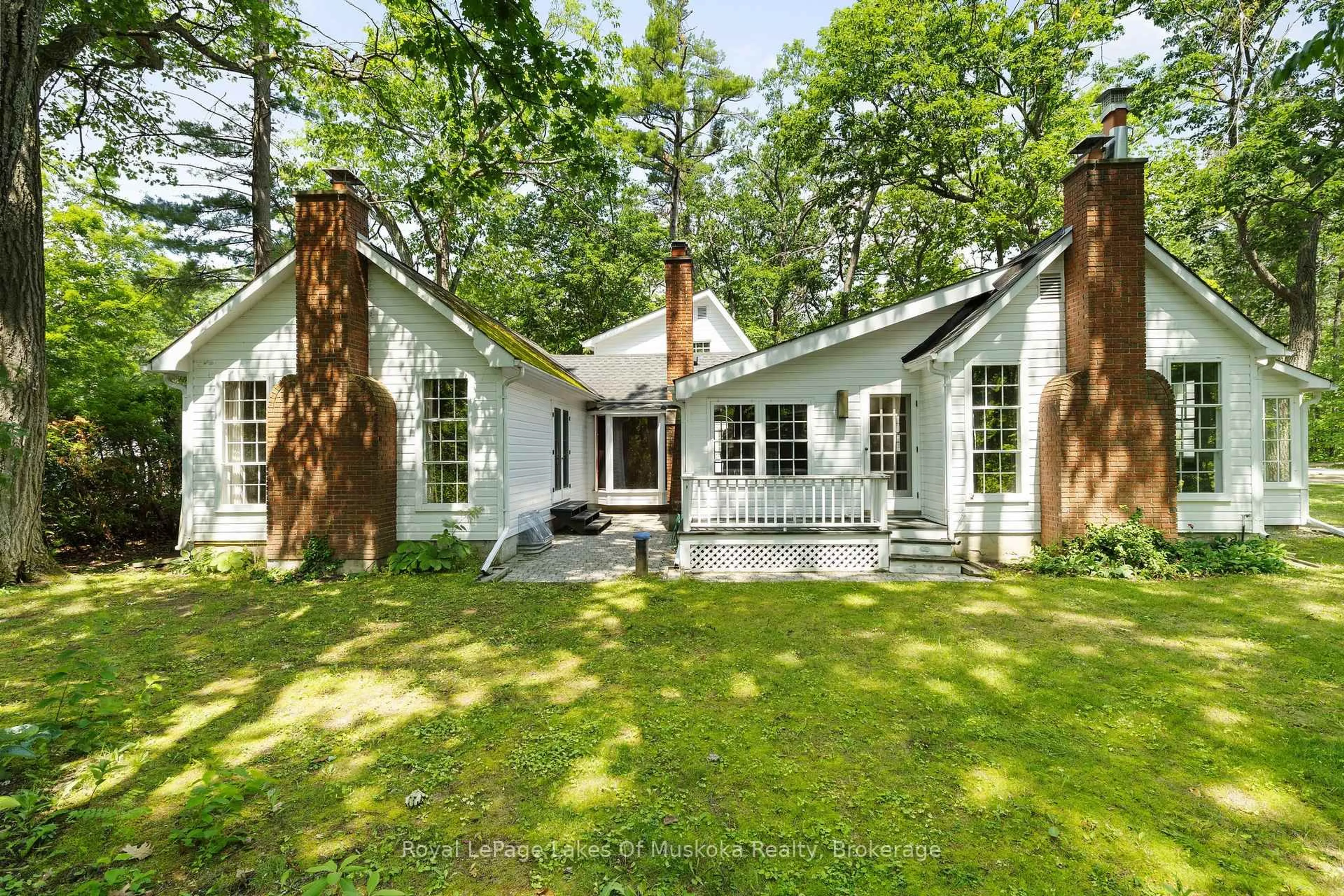 Home with brick exterior material, forest/trees view for 23 First St, Kawartha Lakes Ontario K0M 1N0