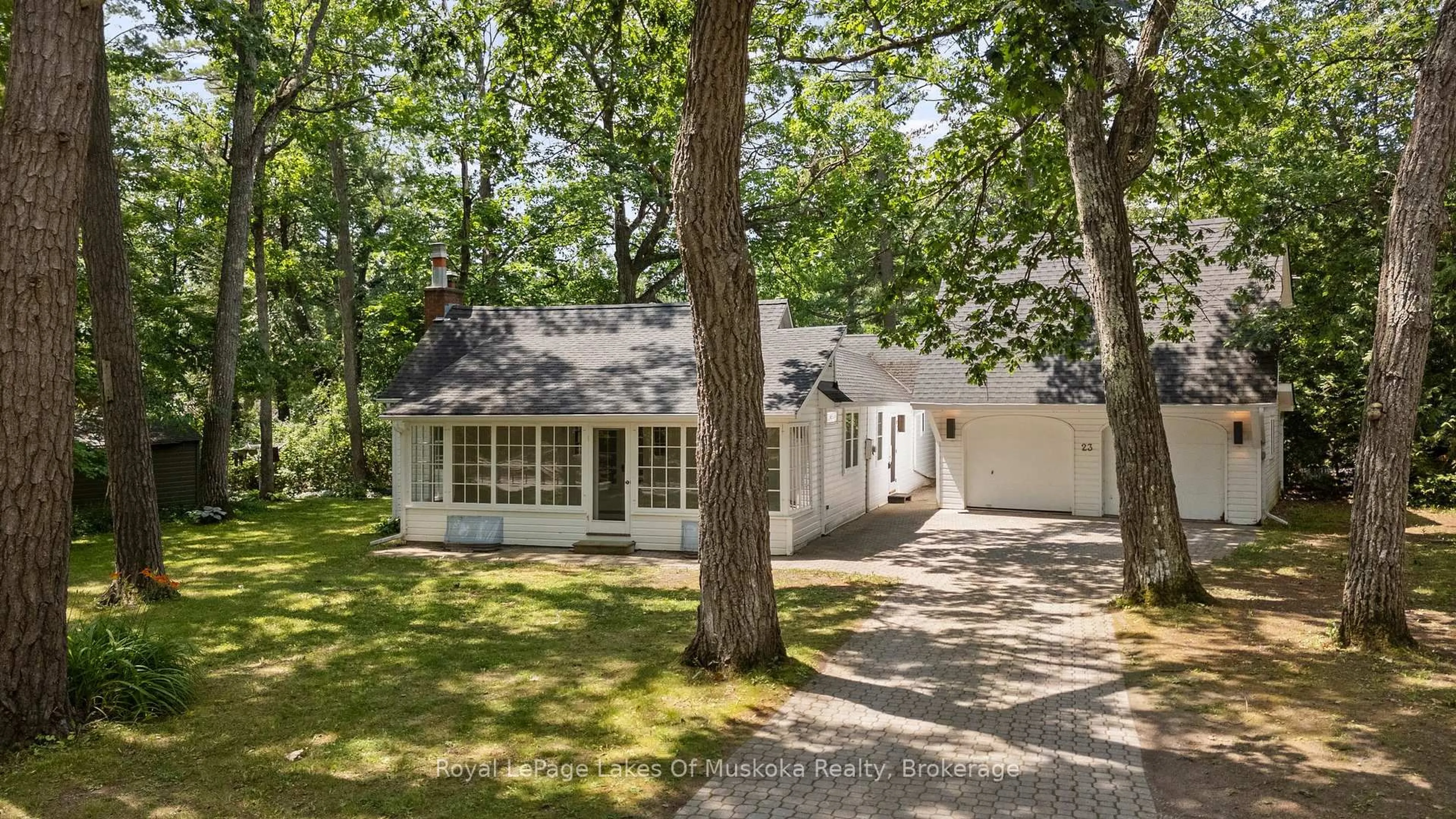 Home with vinyl exterior material, street for 23 First St, Kawartha Lakes Ontario K0M 1N0