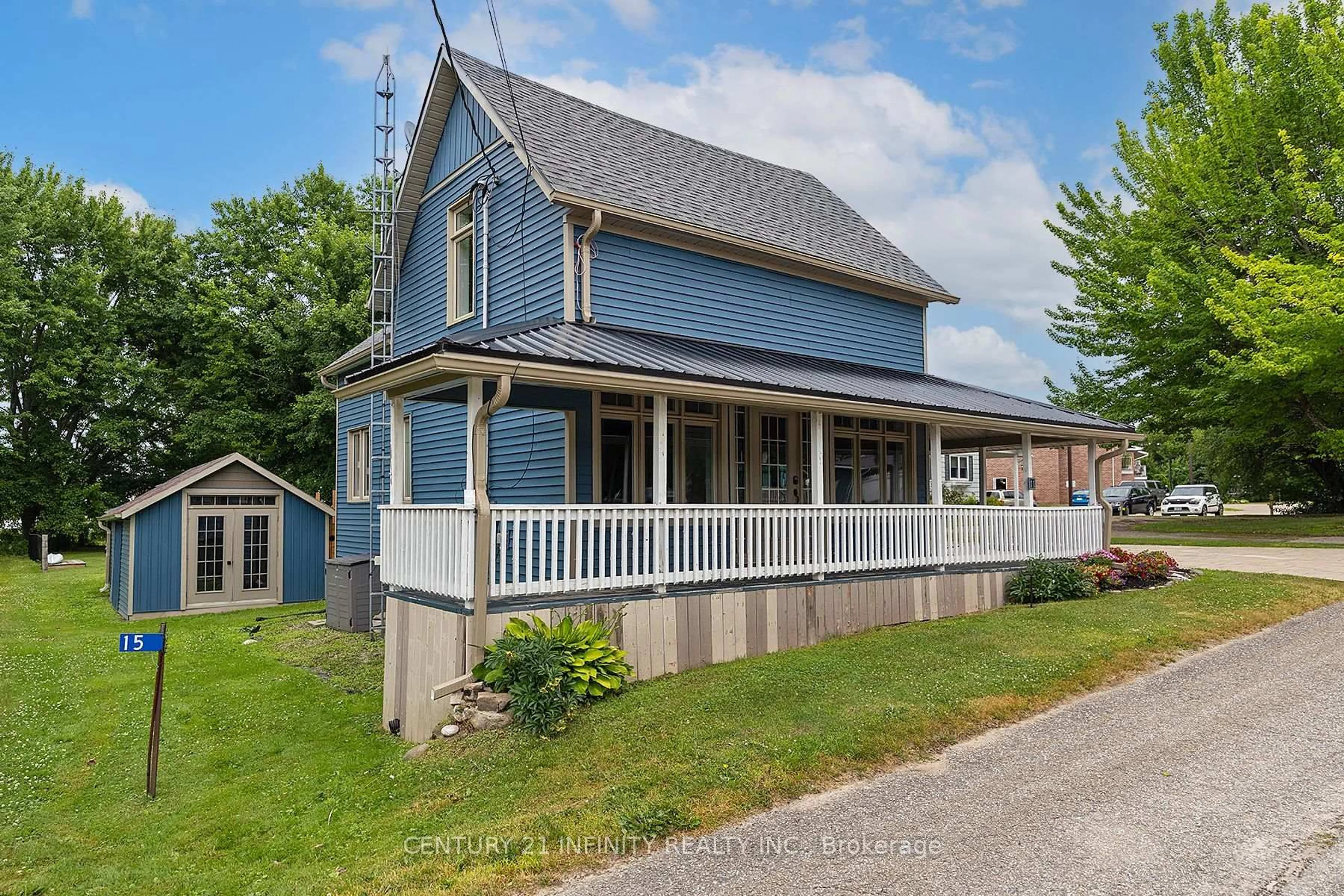 Home with vinyl exterior material, street for 11 Campbell St, Rideau Lakes Ontario K0G 1V0