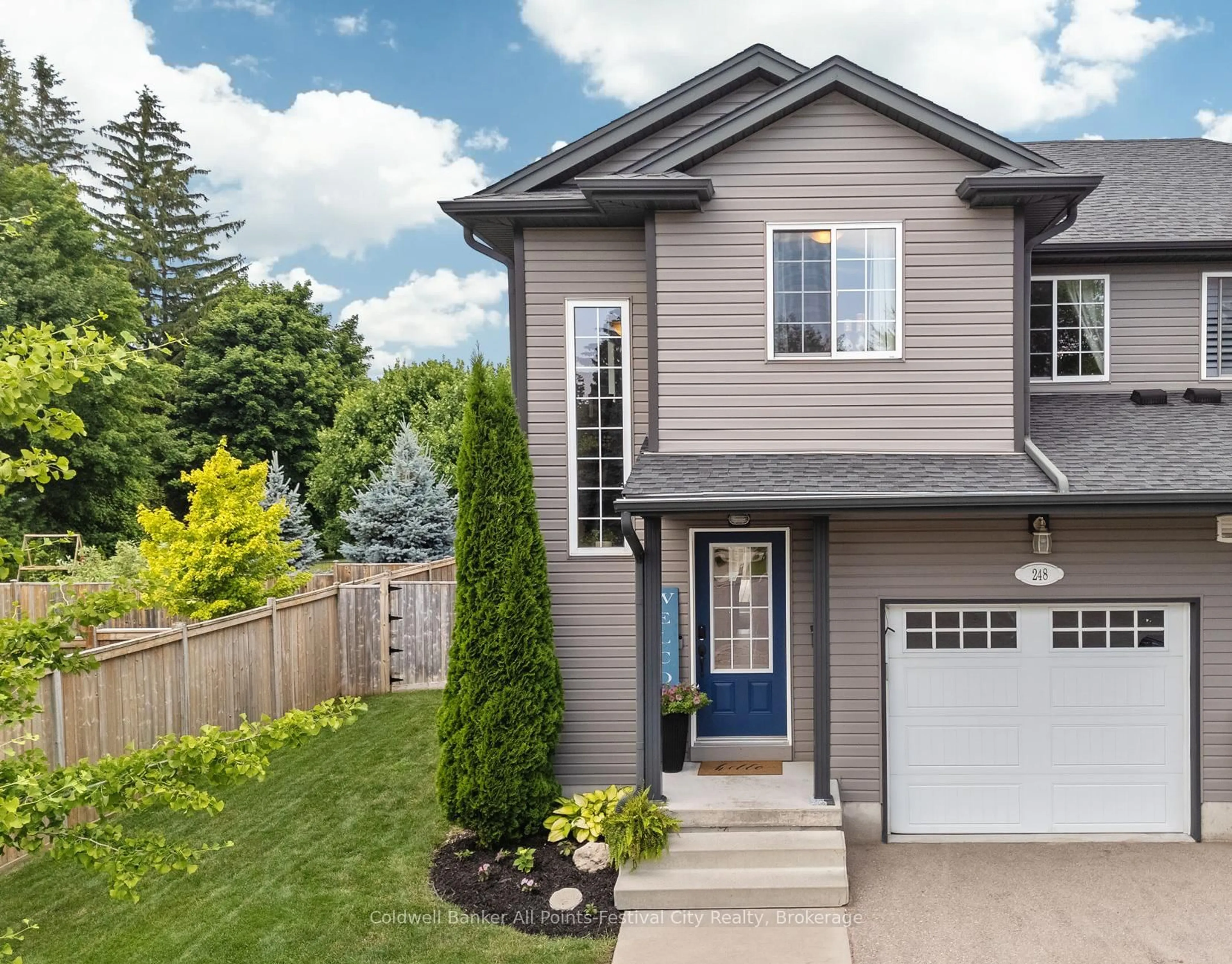 Home with vinyl exterior material, street for 248 Christina Crt, Goderich Ontario N7A 3J3