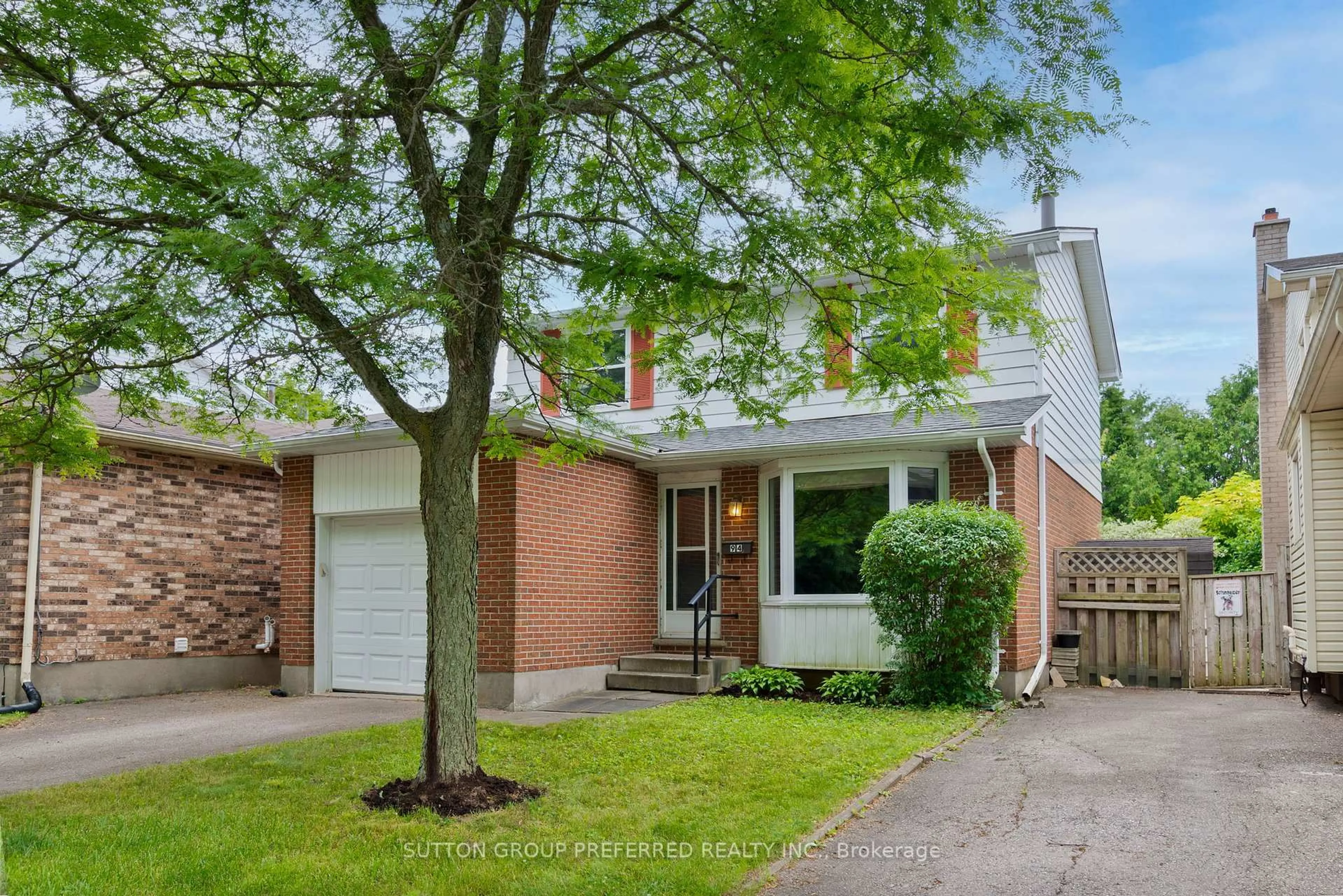 Home with brick exterior material, street for 94 Olympic Cres, London North Ontario N6G 3P6