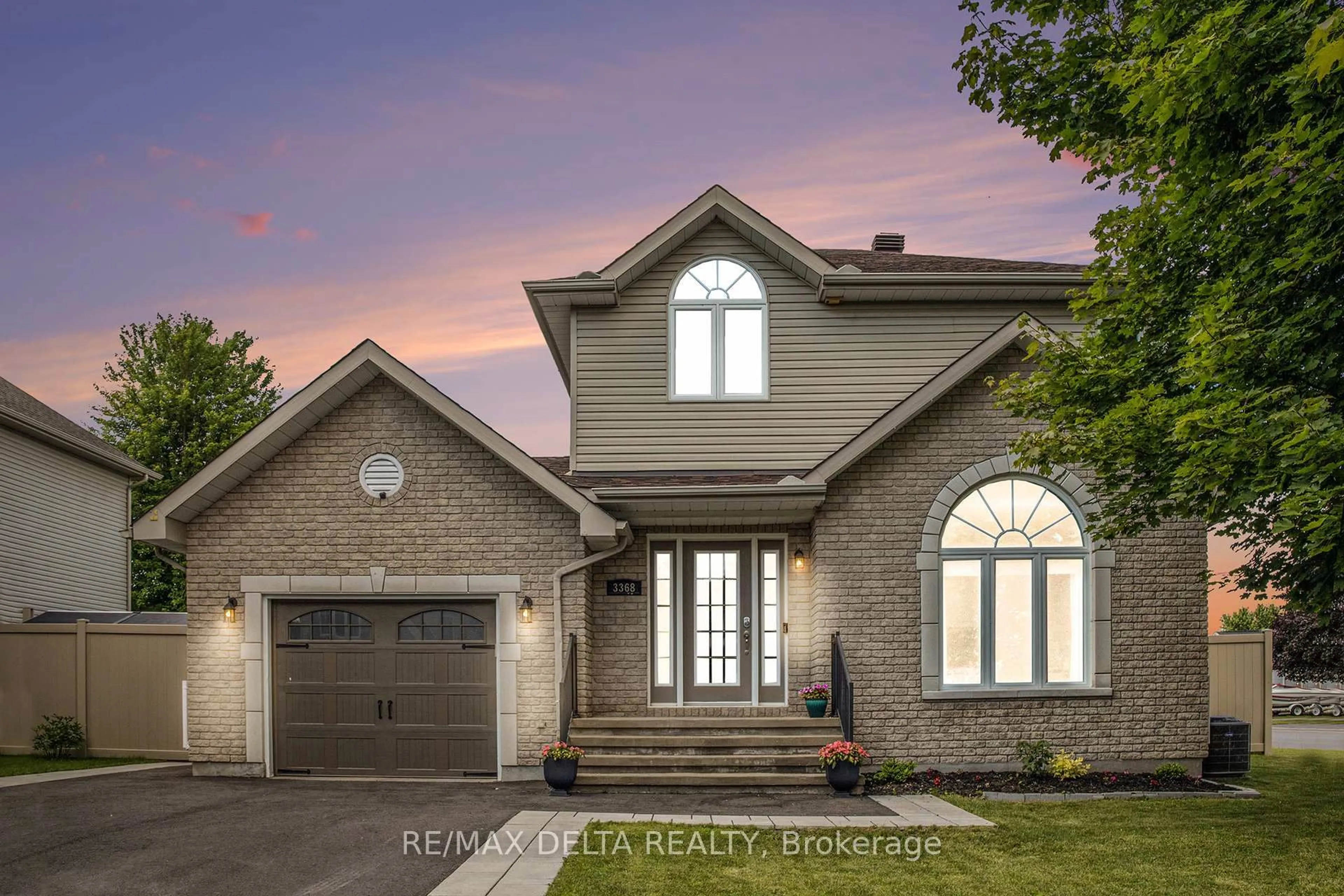 Home with brick exterior material, street for 3368 Elie Cres, Clarence-Rockland Ontario K4K 1S2