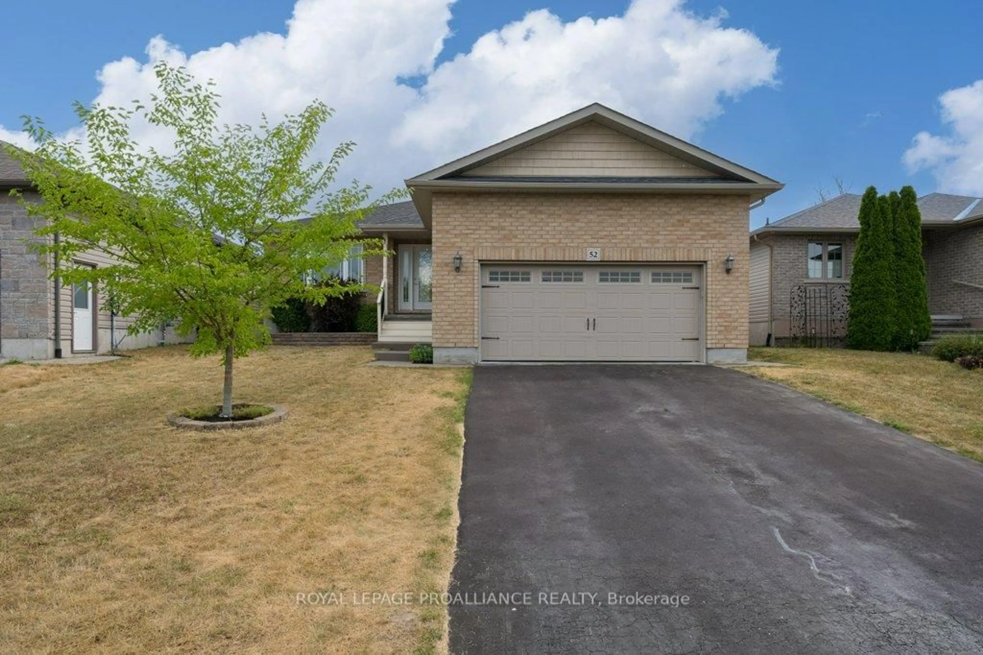 A pic from outside/outdoor area/front of a property/back of a property/a pic from drone, street for 52 Cedar Creek Way, Hastings Ontario K0K 2C0