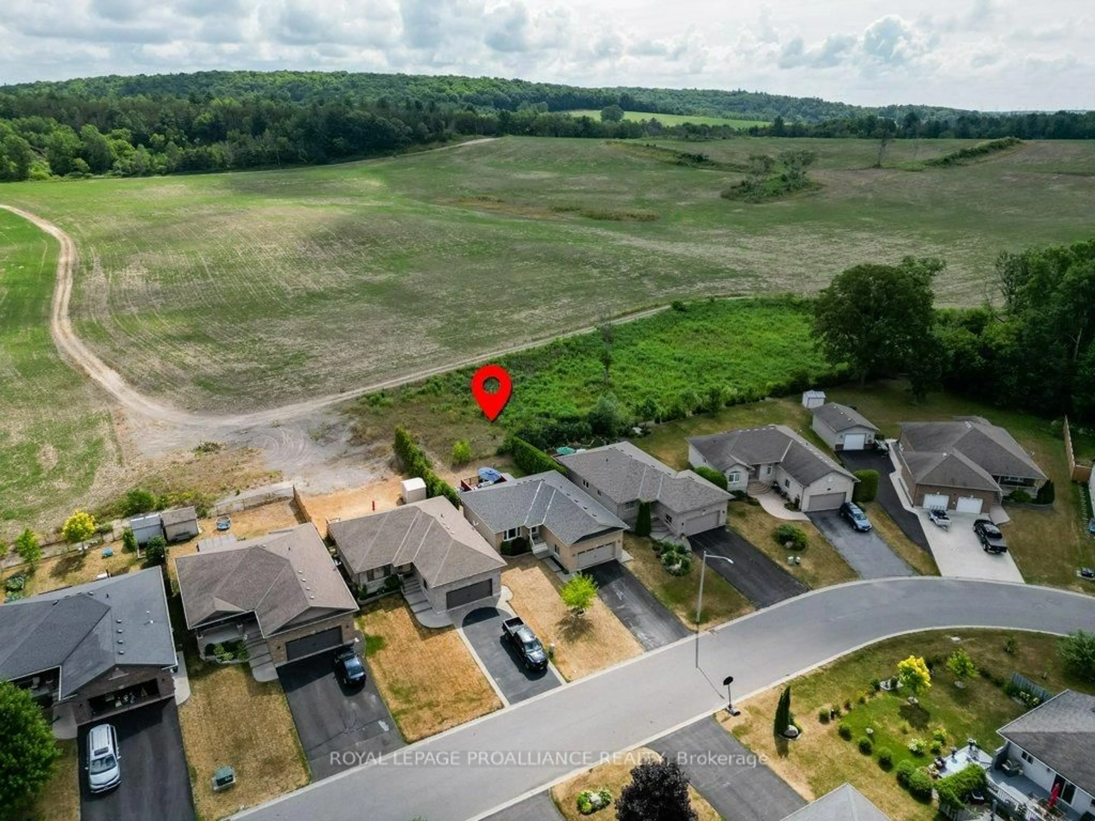 A pic from outside/outdoor area/front of a property/back of a property/a pic from drone, unknown for 52 Cedar Creek Way, Hastings Ontario K0K 2C0