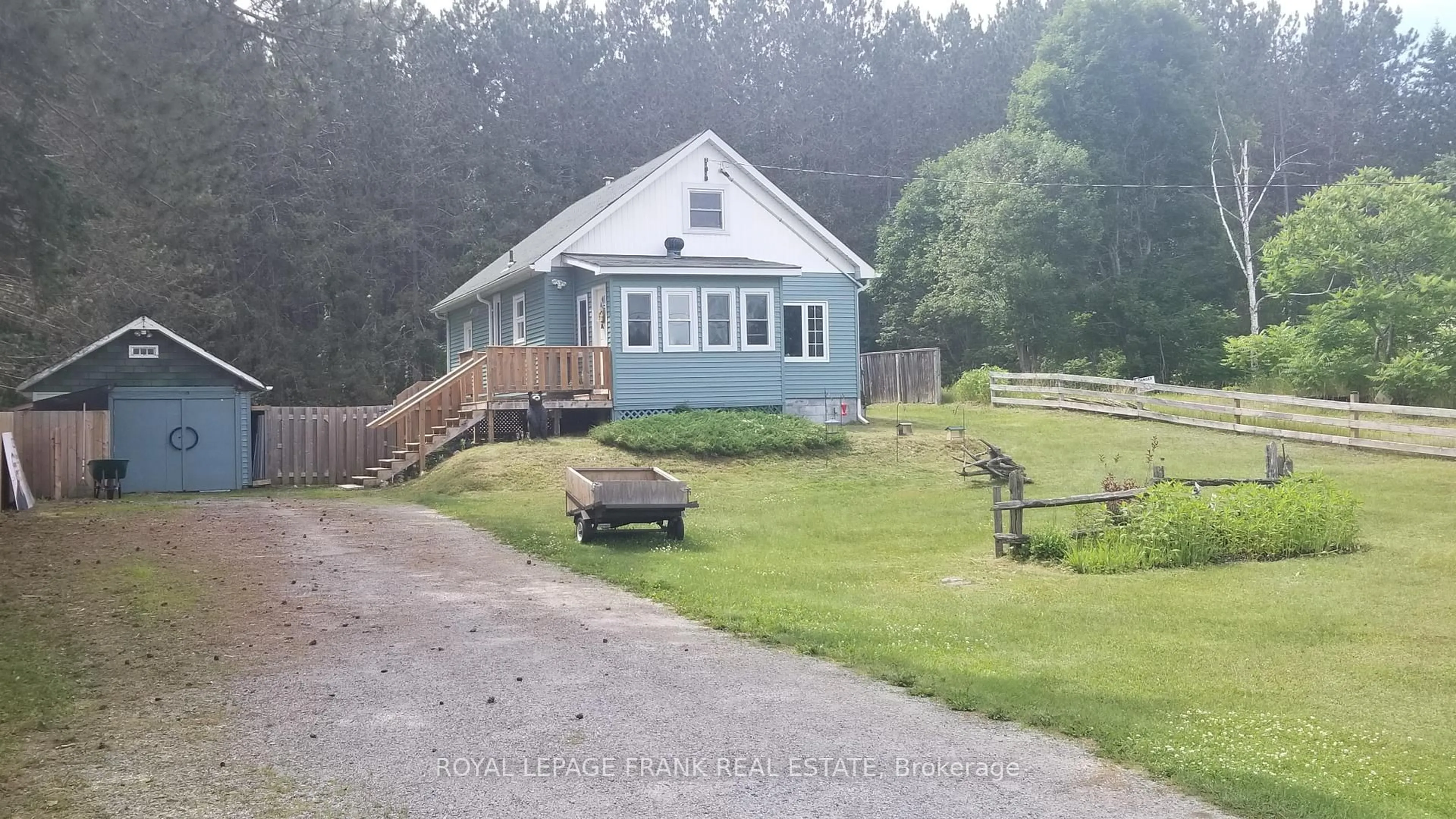 A pic from outside/outdoor area/front of a property/back of a property/a pic from drone, unknown for 31 Boulter Lake Rd, Maynooth Ontario K0L 2K0