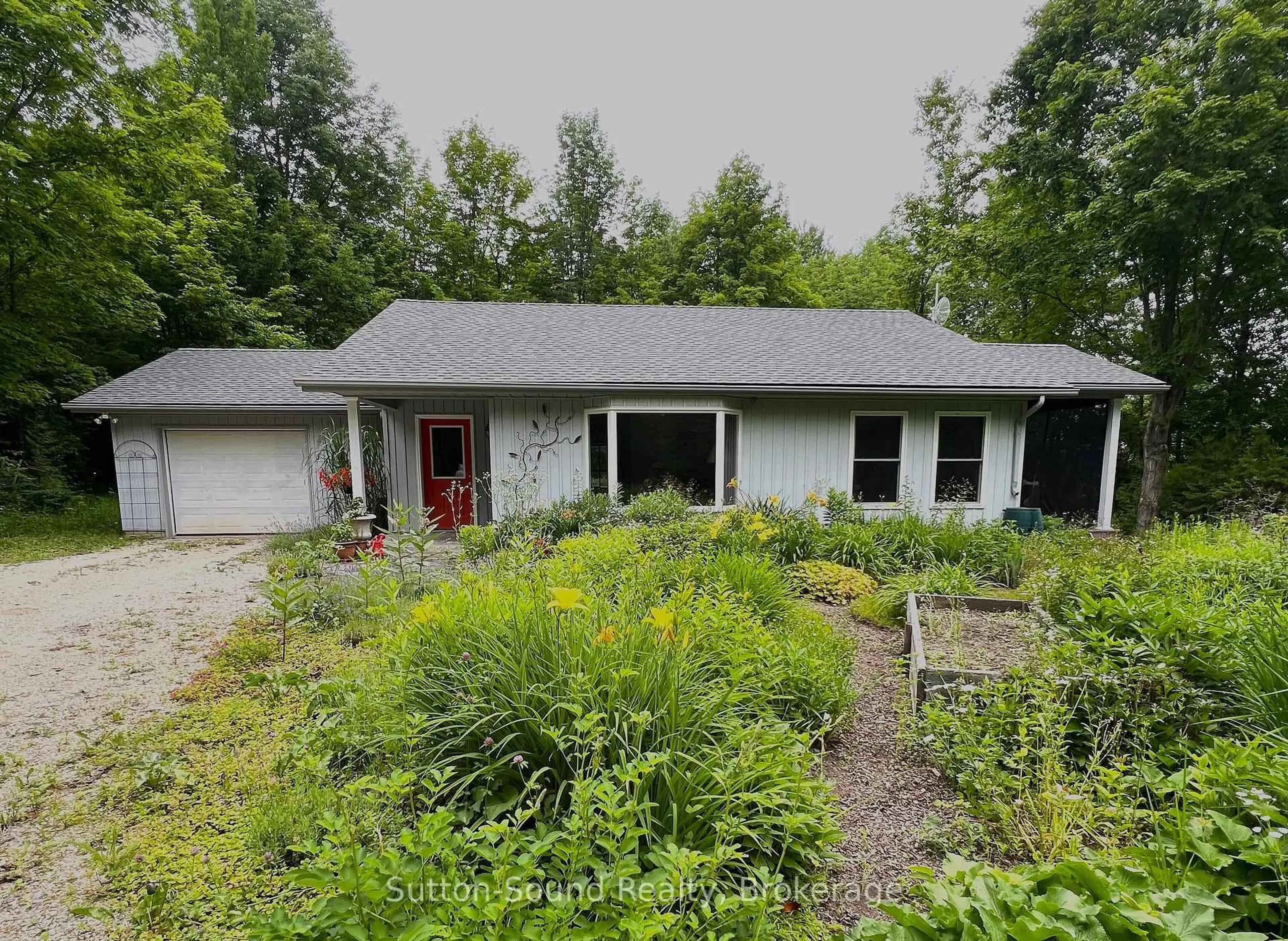 A pic from outside/outdoor area/front of a property/back of a property/a pic from drone, unknown for 823665 Massie Rd, Chatsworth Ontario N0H 1G0