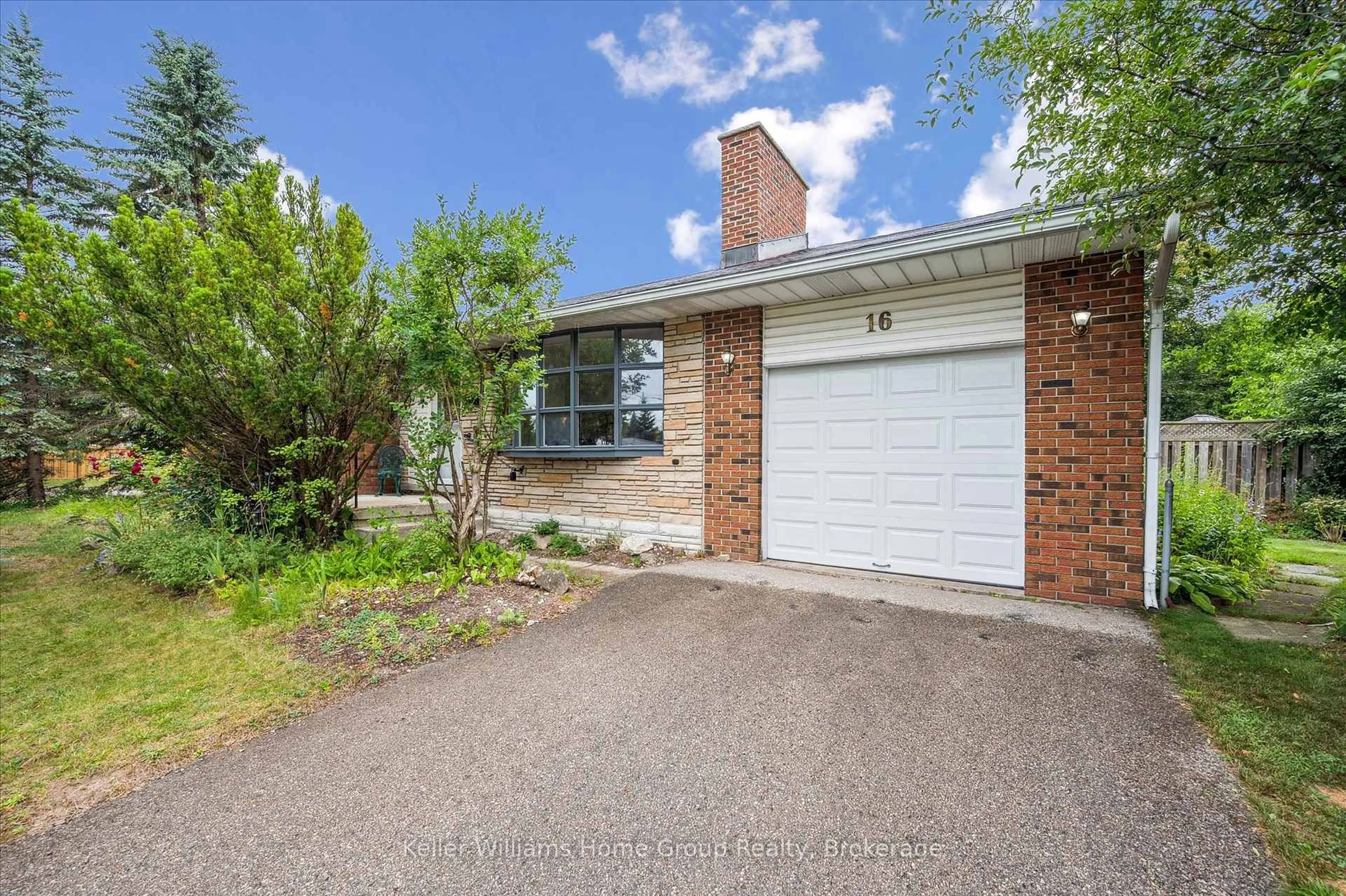 Home with brick exterior material, street for 16 Eleanor Crt, Guelph Ontario N1E 1S8