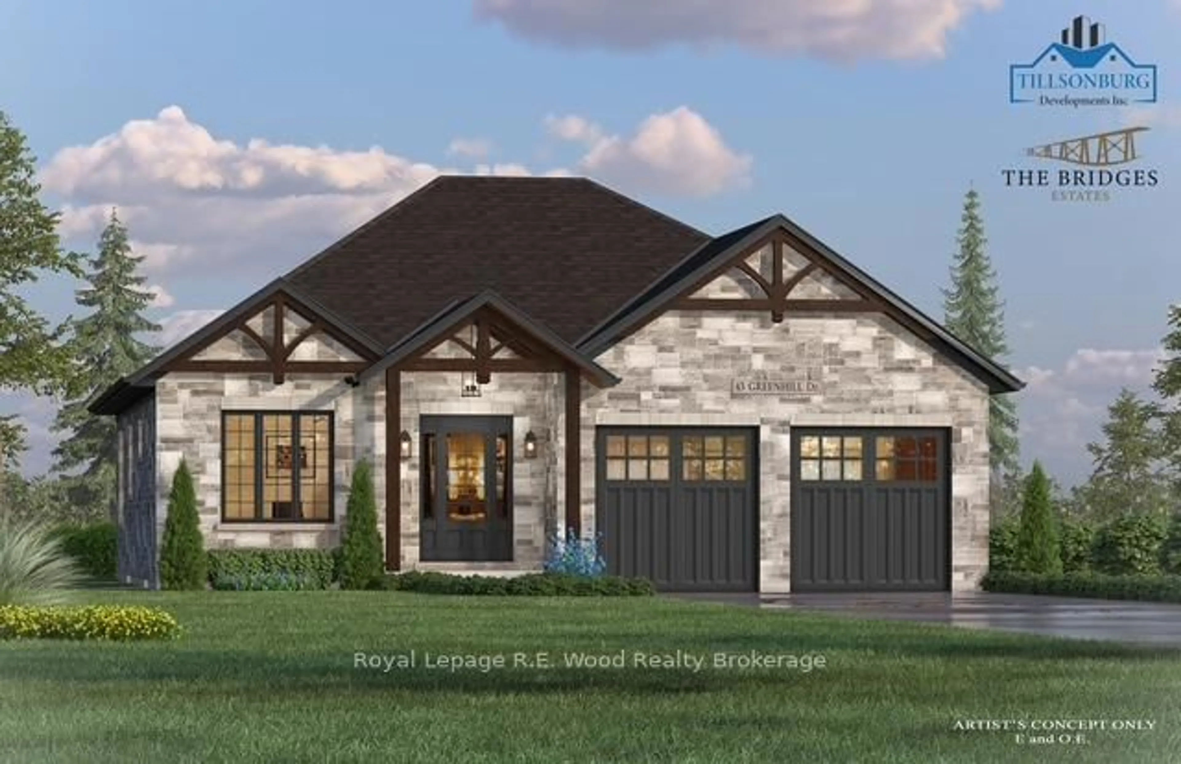 Home with brick exterior material, unknown for 29 Greenhill Dr, Tillsonburg Ontario N4G 0L4