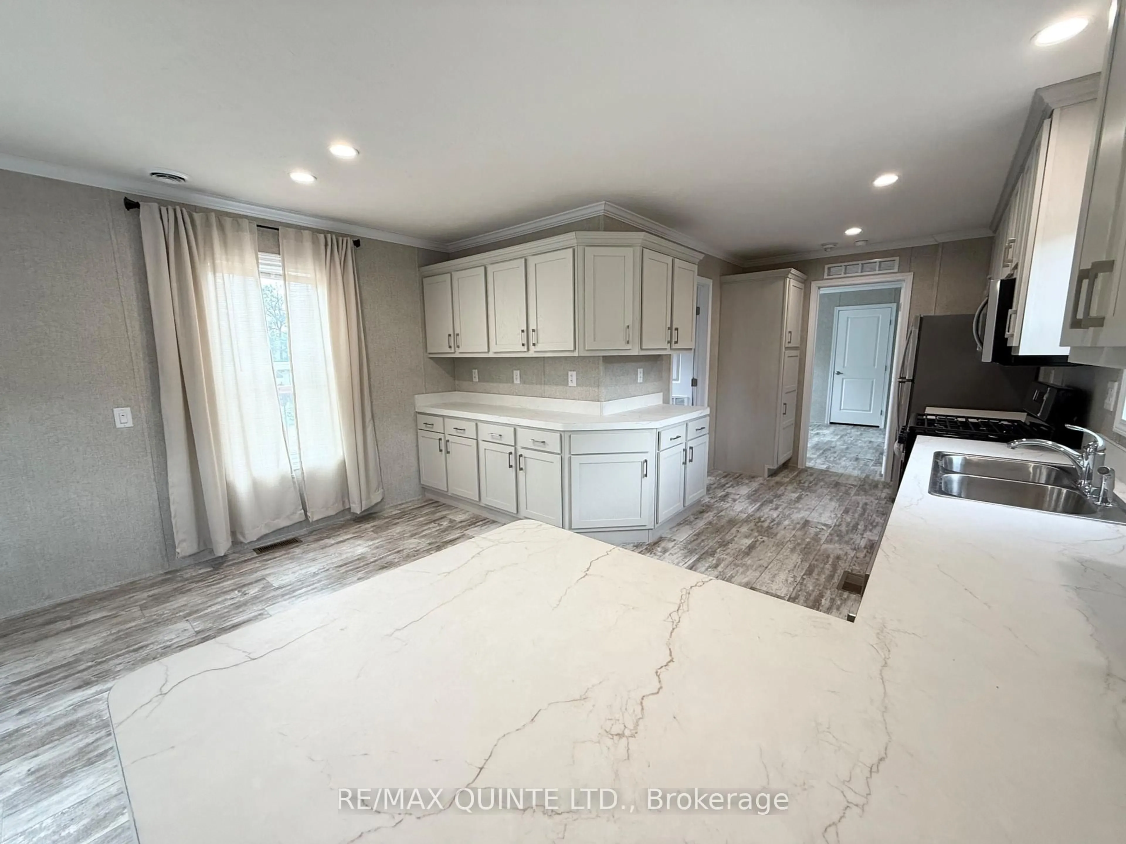 Open concept kitchen, ceramic/tile floor for 32 Byers Lane, Tweed Ontario K0K 3J0