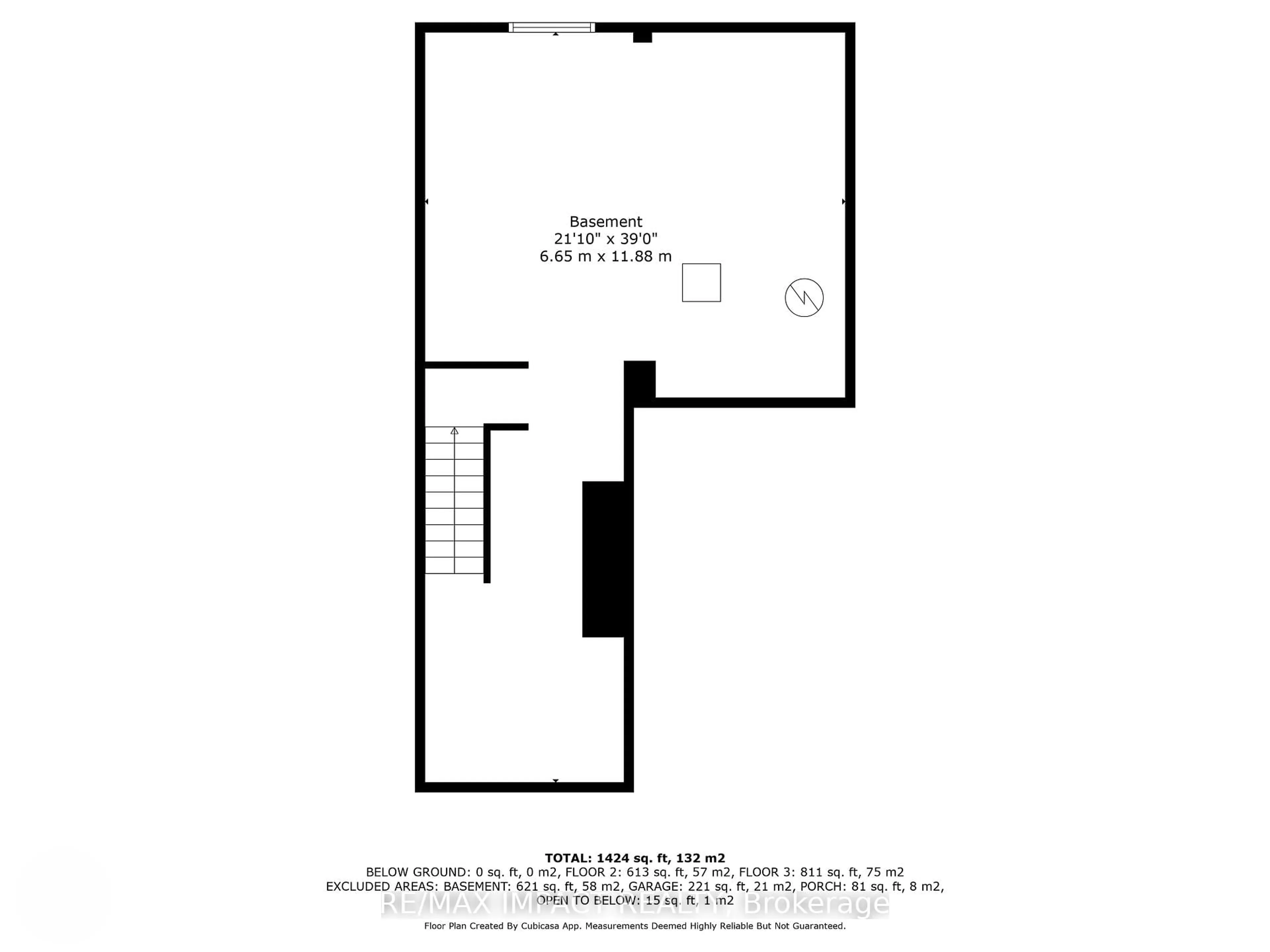 Floor plan for 477 Hayward St, Cobourg Ontario K9A 3N5